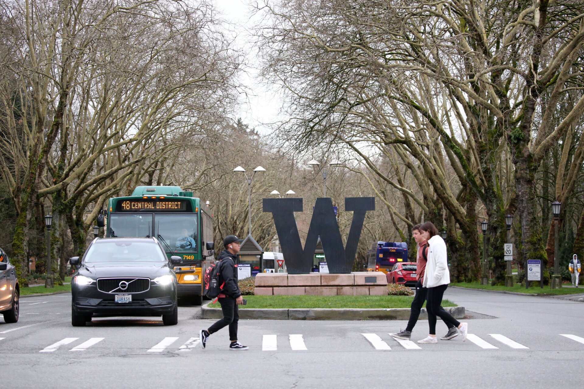 University of Washington campus.