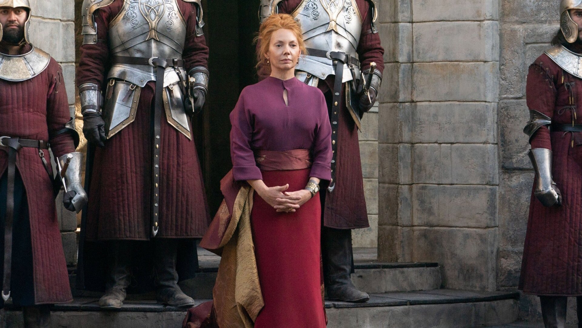 Joanne Whalley reprises her role as, now Queen, Sorsha.