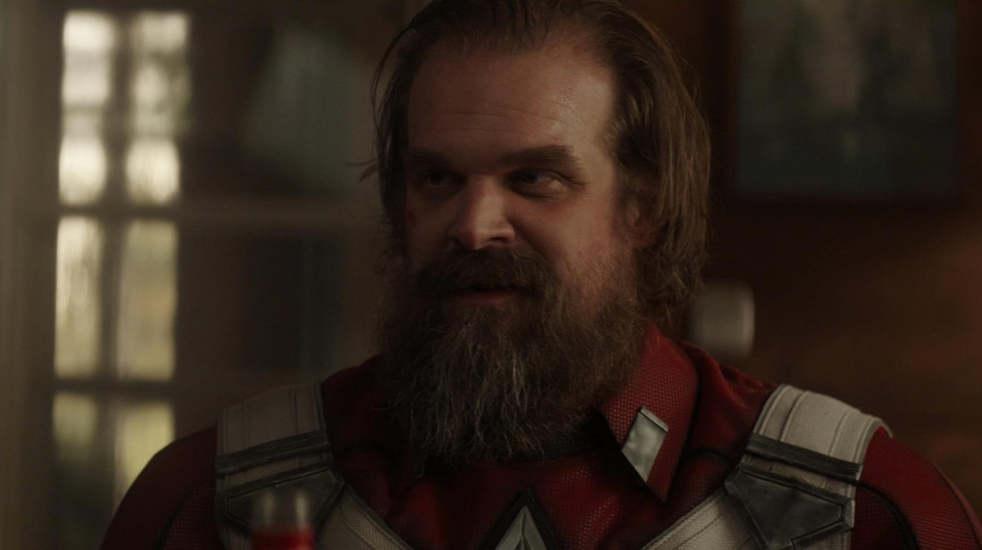 Harbour as Marvel character Red Guardian, who is coming back in Thunderbolts.