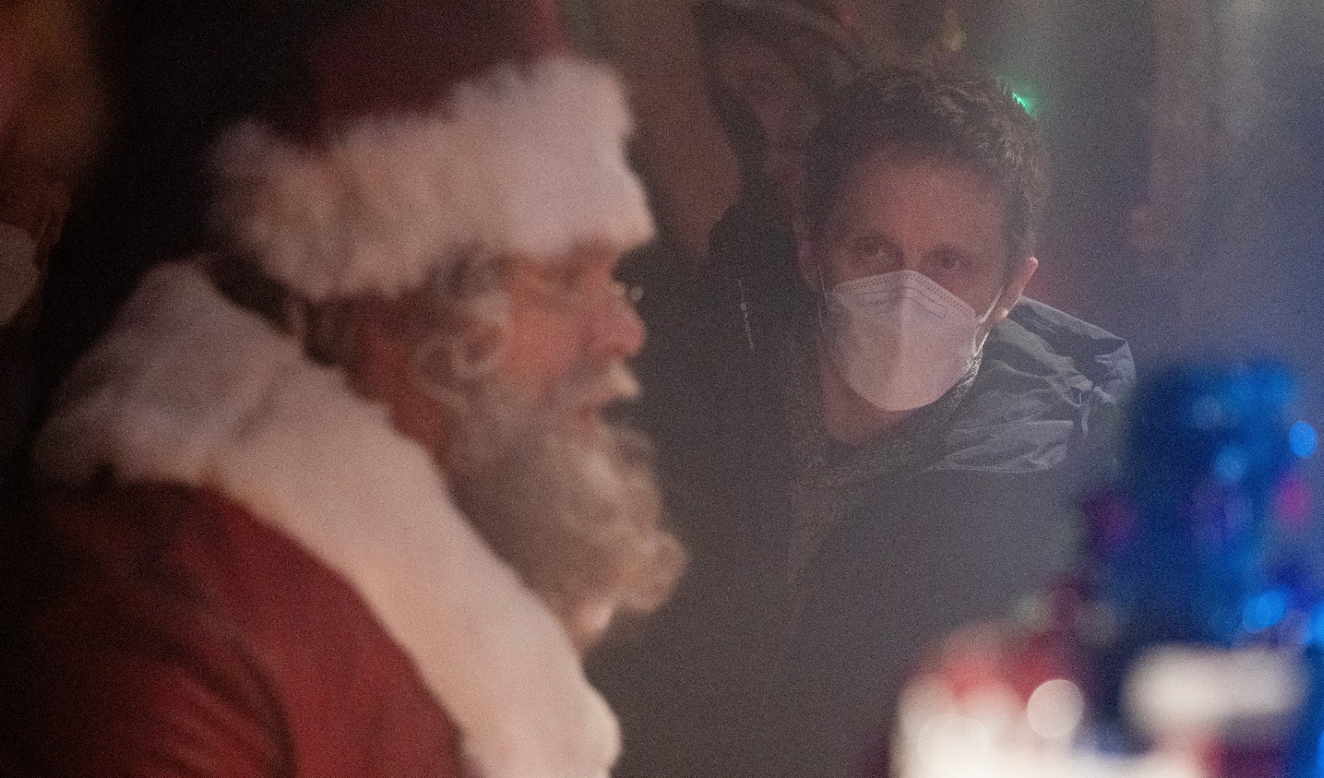 Harbour with director Tommy Wirkola.