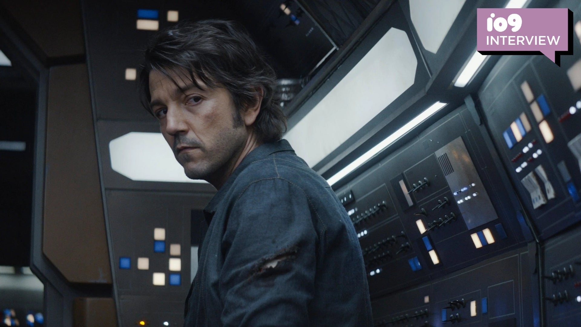Diego Luna as Cassian Andor.