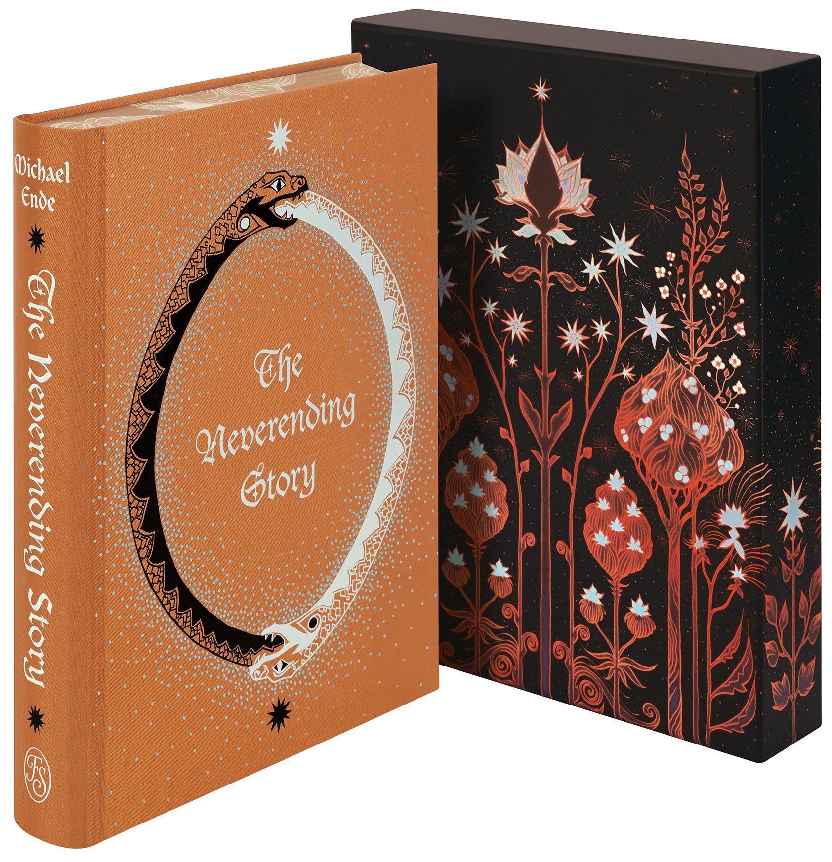 Image: Illustrations and cover design ©Marie-Alice Harel for The Folio Society’s edition of Michael Ende’s The Neverending Story.