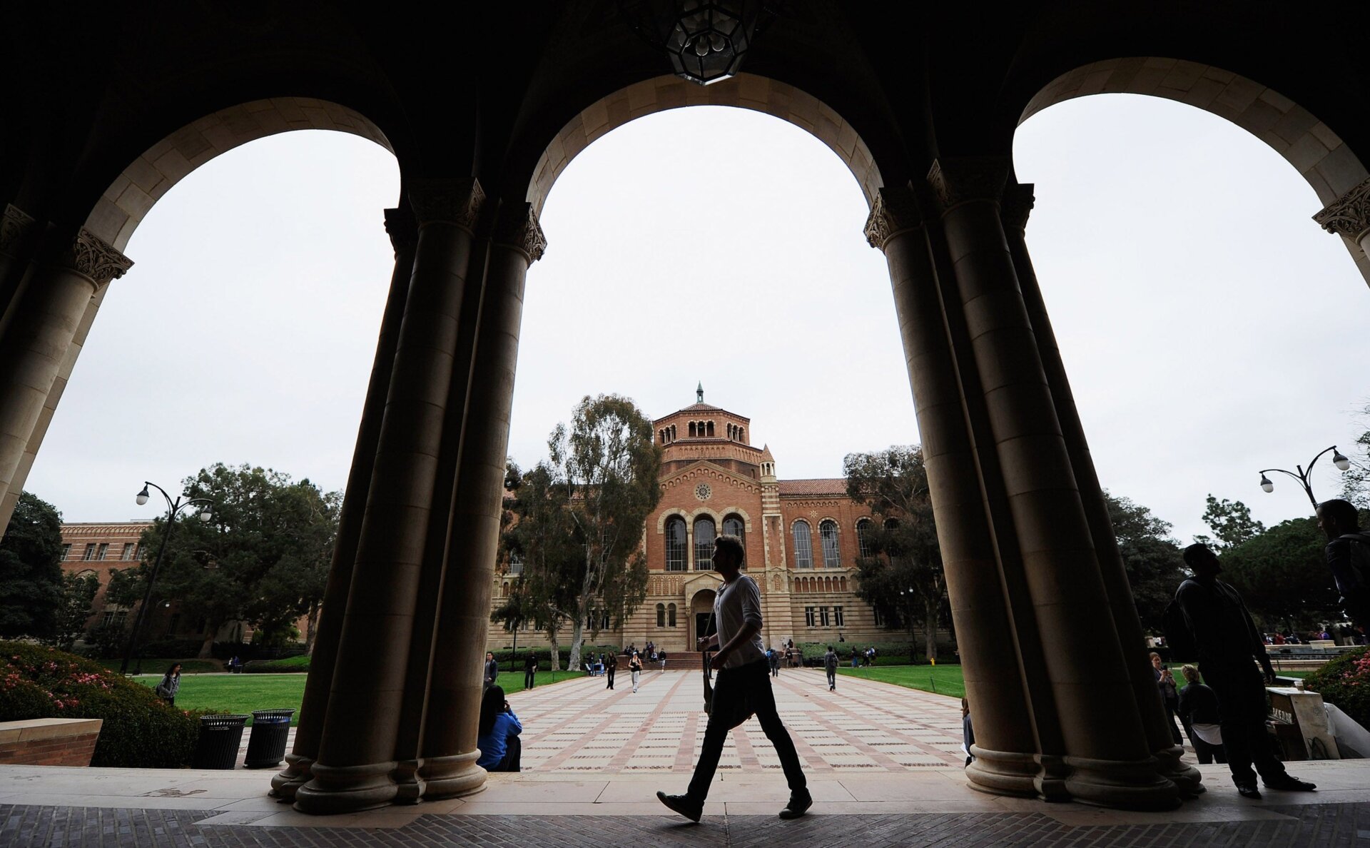 Royce Hall on UCLA campus.