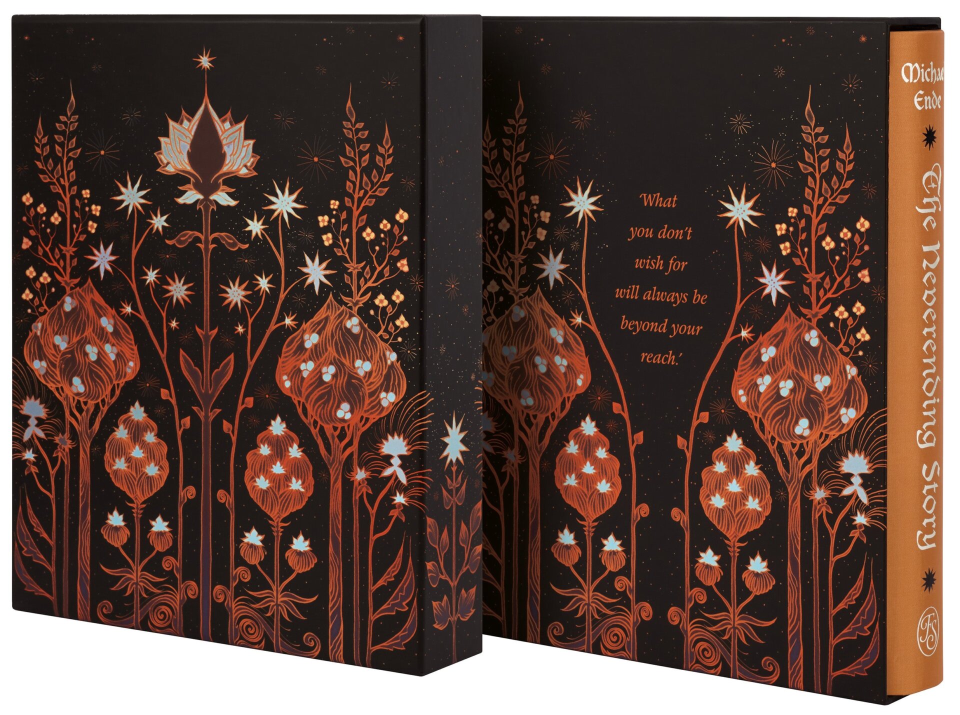 Image: Illustrations and cover design ©Marie-Alice Harel for The Folio Society’s edition of Michael Ende’s The Neverending Story.