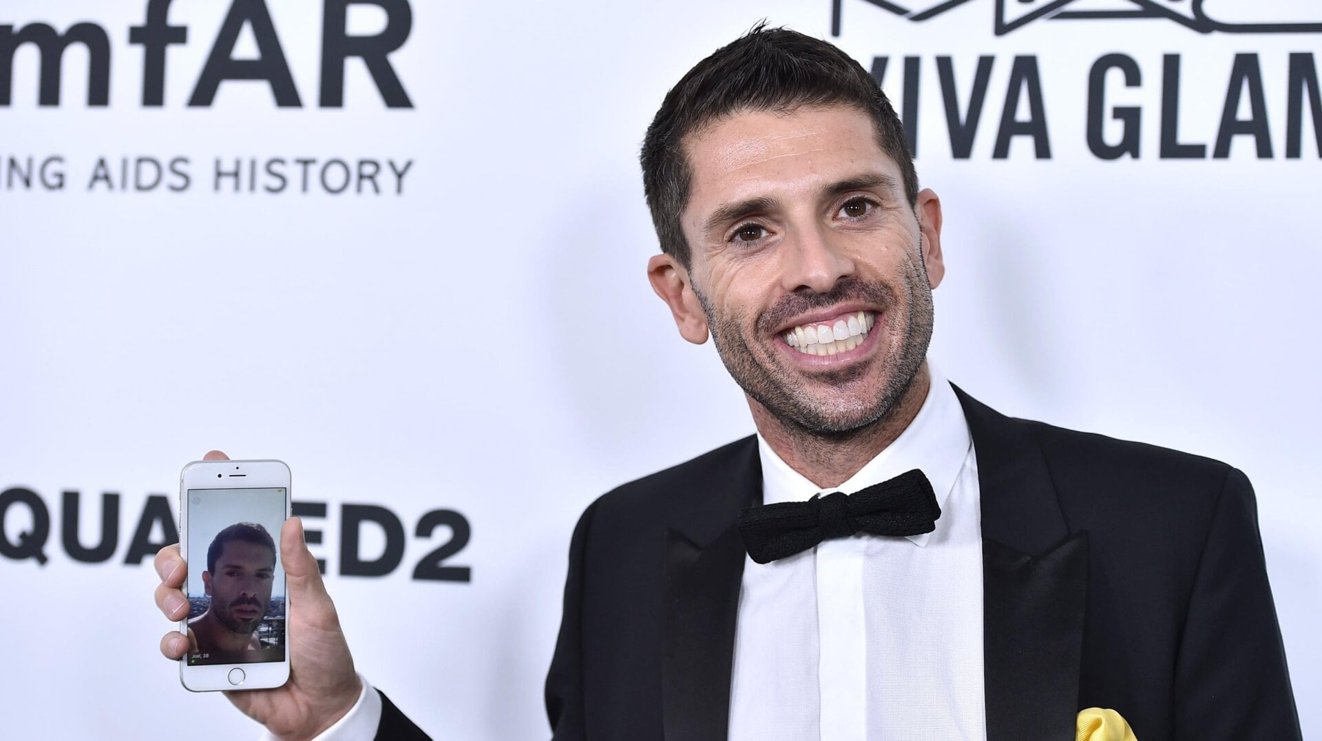 Grindr and Motto founder Joel Simkhai, pictured with himself.