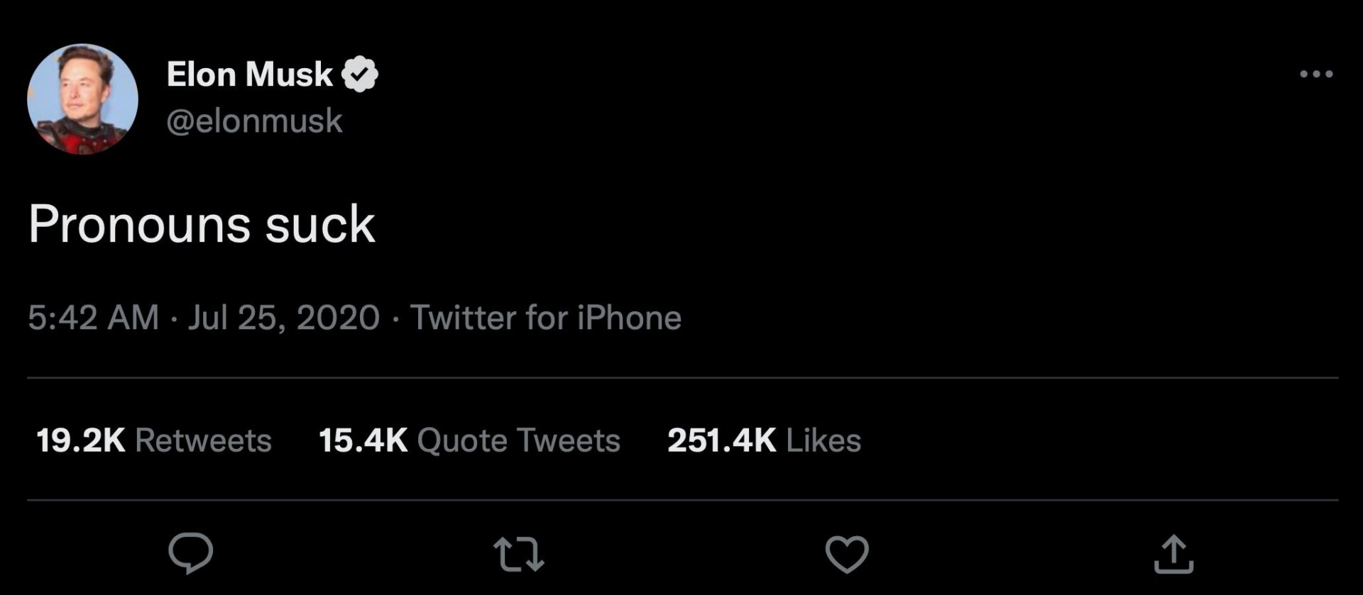 Screenshot: Jody Serrano / Gizmodo / @elonmusk