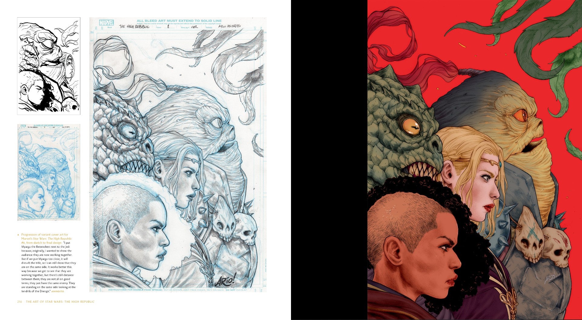 The Art of Star Wars: The High Republic (Volume I) courtesy of Lucasfilm, Ario Anindito