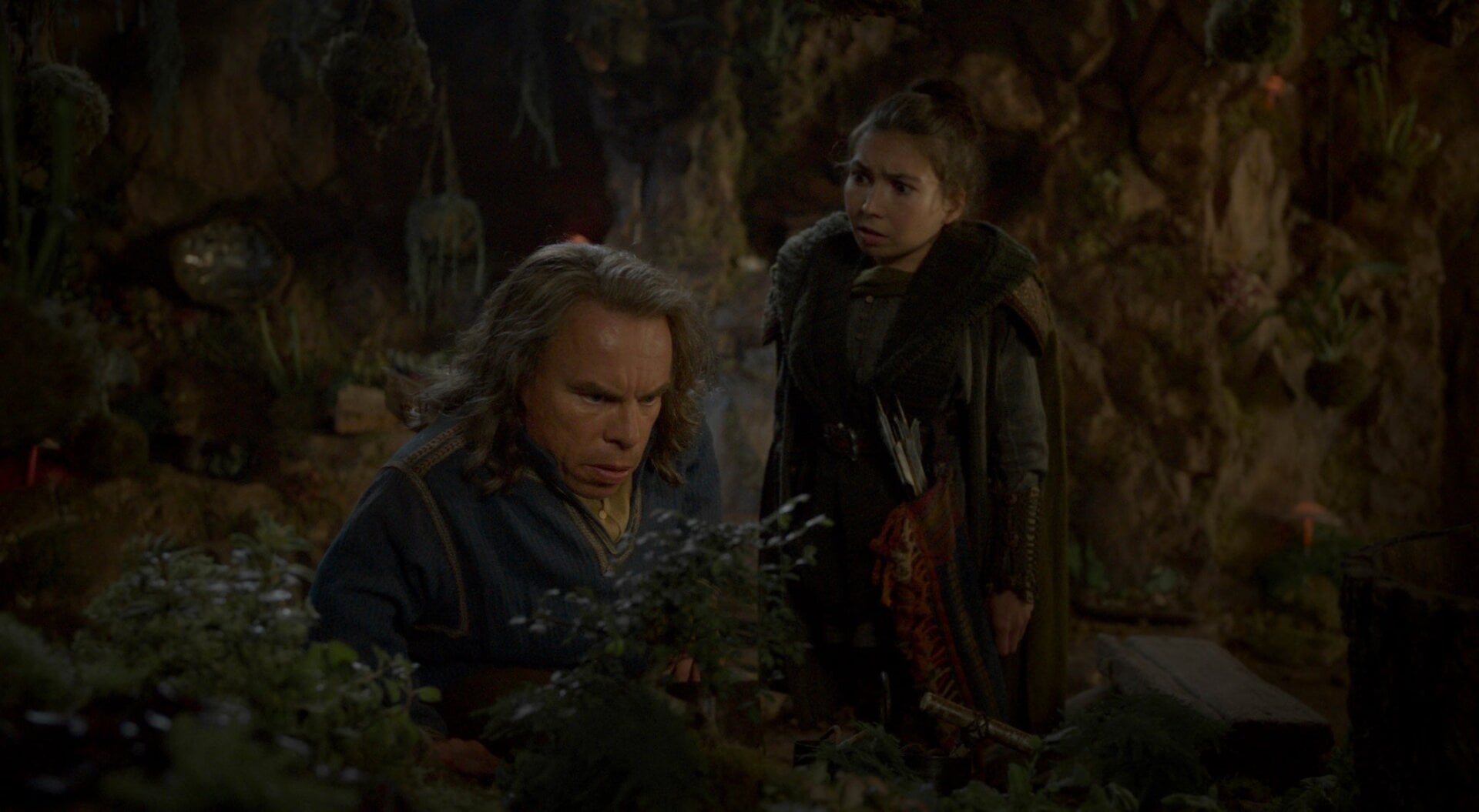 Willow and his daughter, who is actually Davis’ daughter.