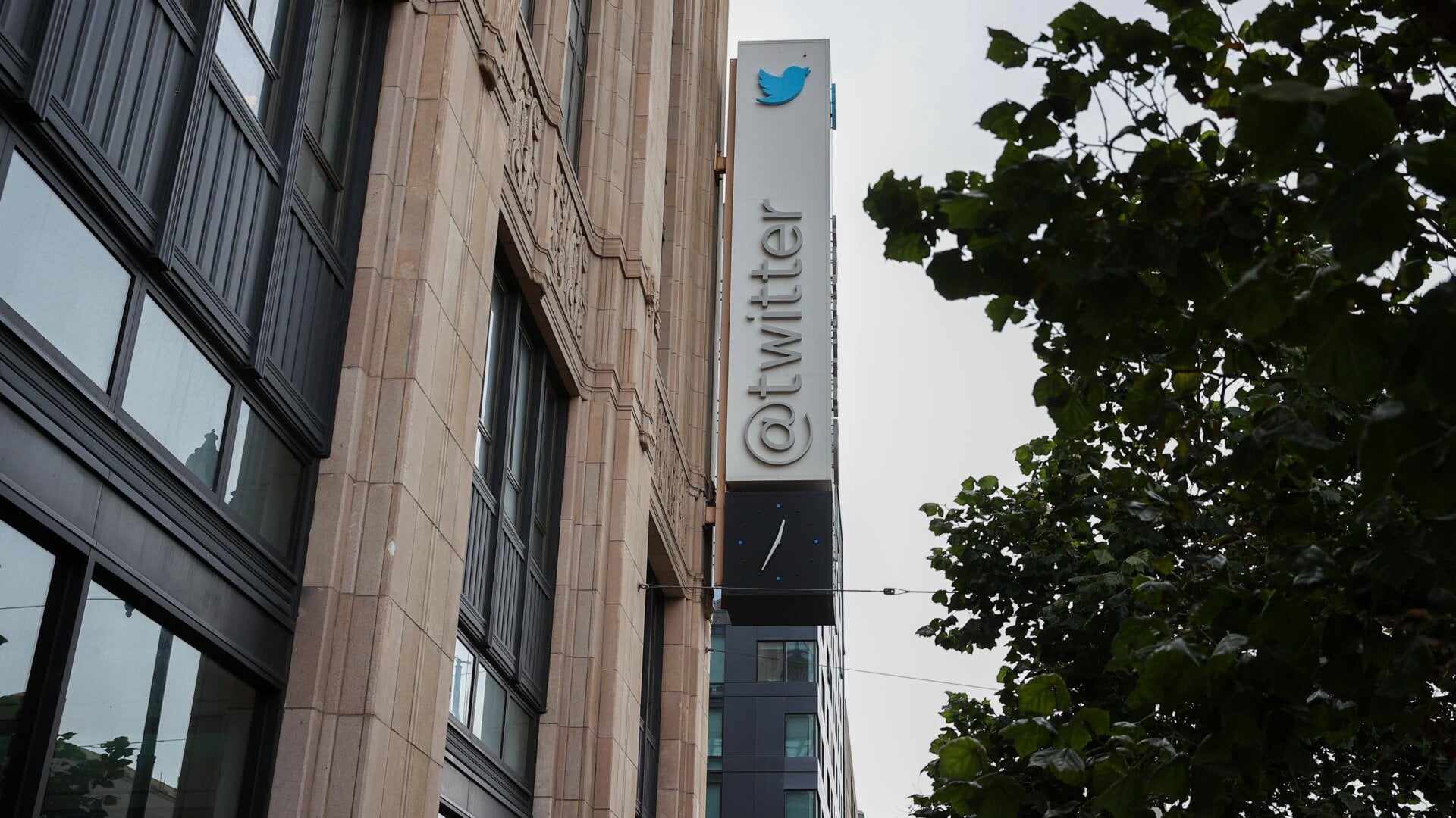 Twitter headquarters is seen in San Francisco, California, United States on October 28, 2022.