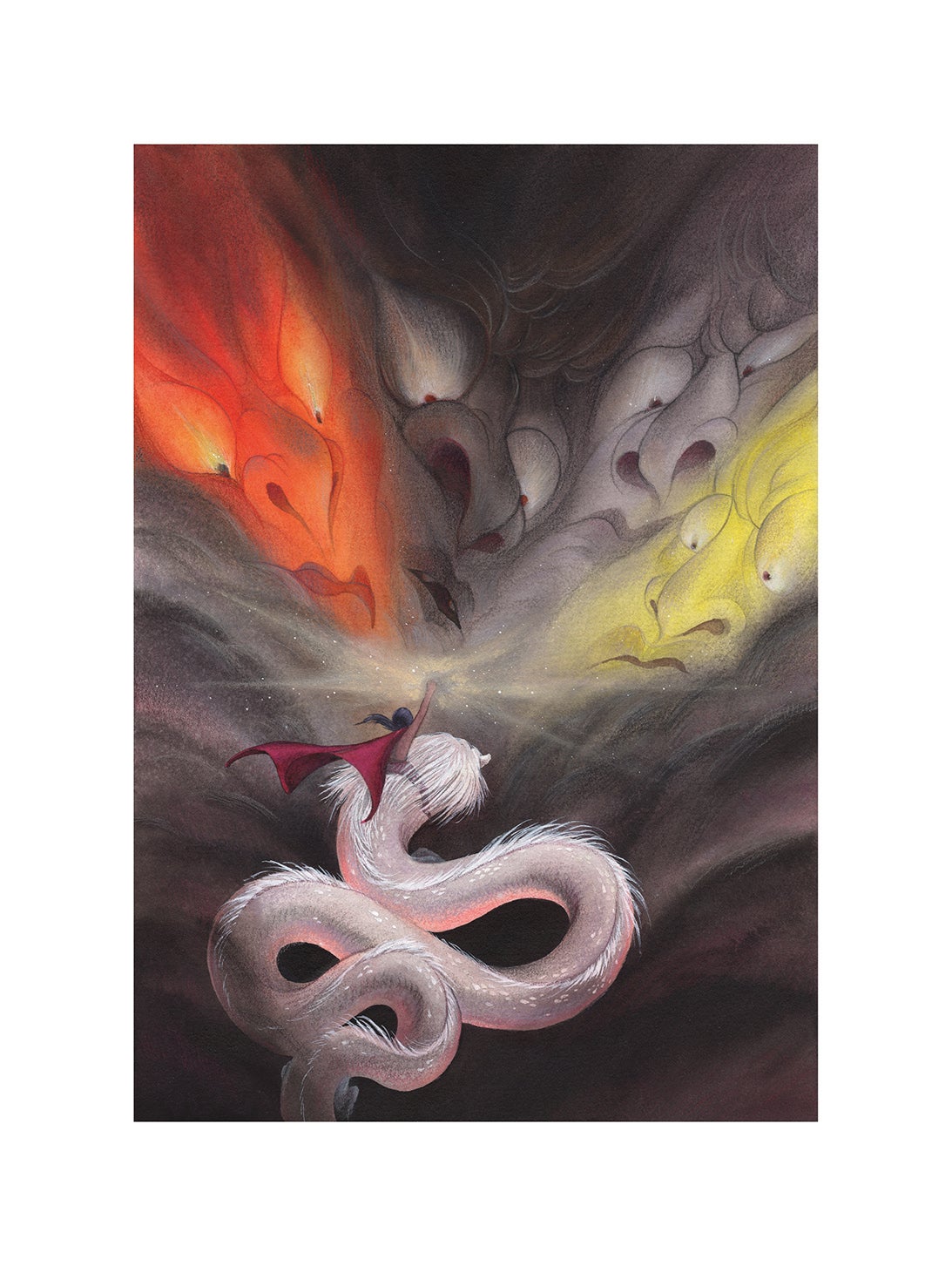 Image: Illustrations and cover design ©Marie-Alice Harel for The Folio Society’s edition of Michael Ende’s The Neverending Story.