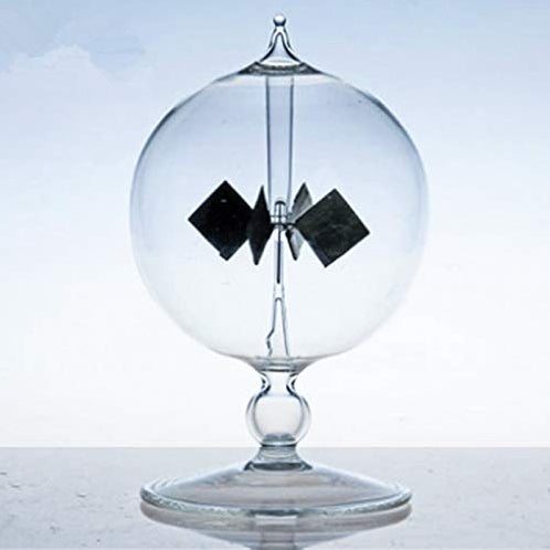 A Crookes radiometer.