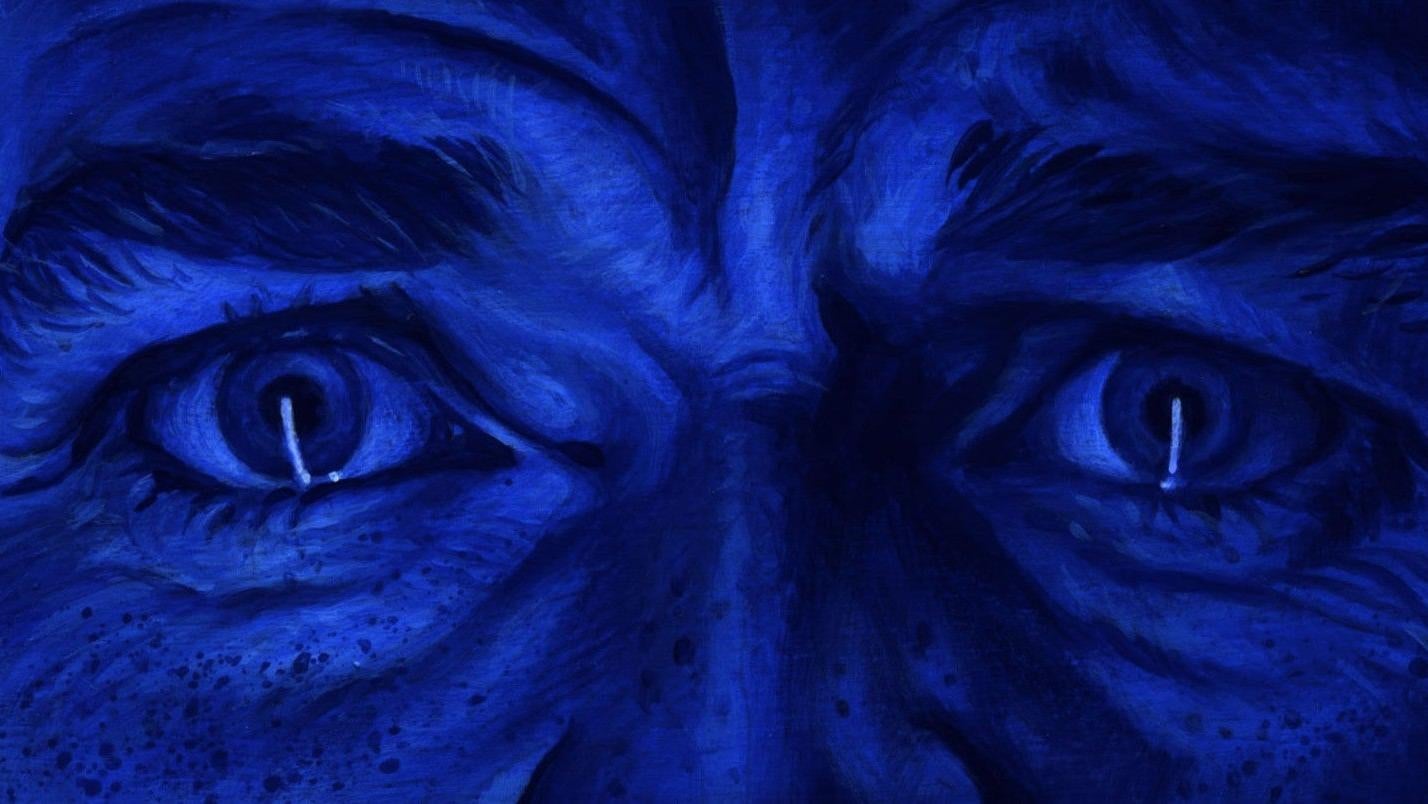 A close up of the Obi-eyes.