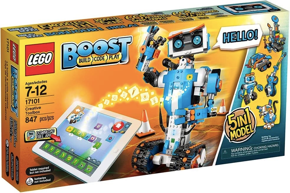 The LEGO Boost toolbox.