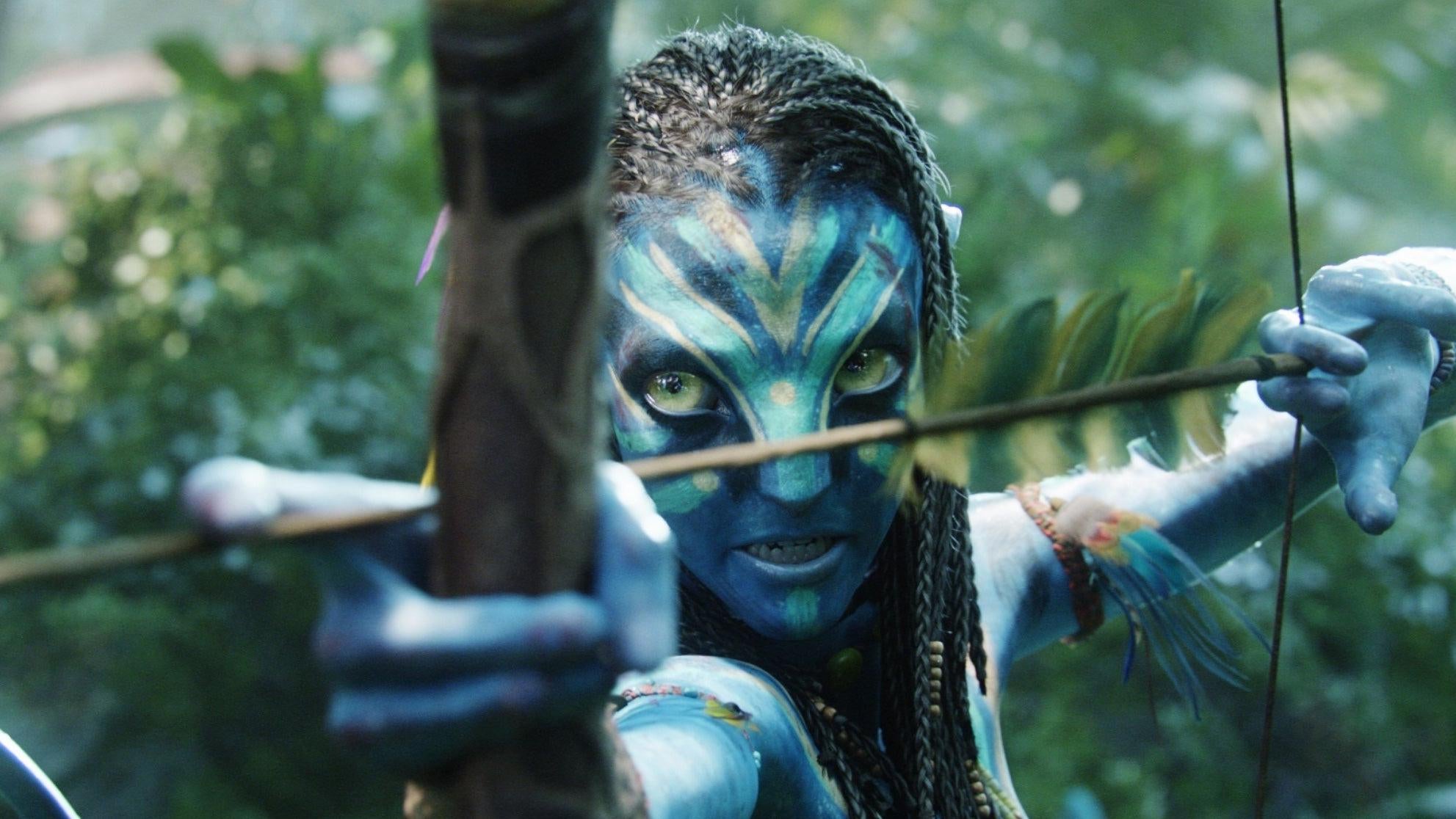 Zoe Saldana as Neytiri.