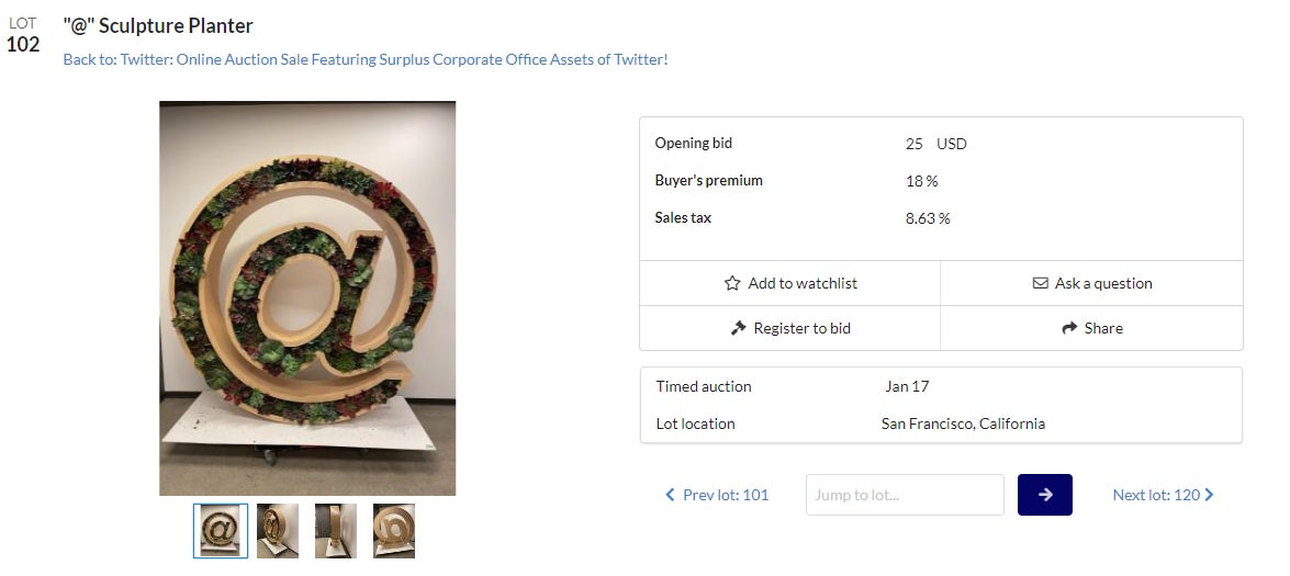 Screenshot: Heritage Global Parnters