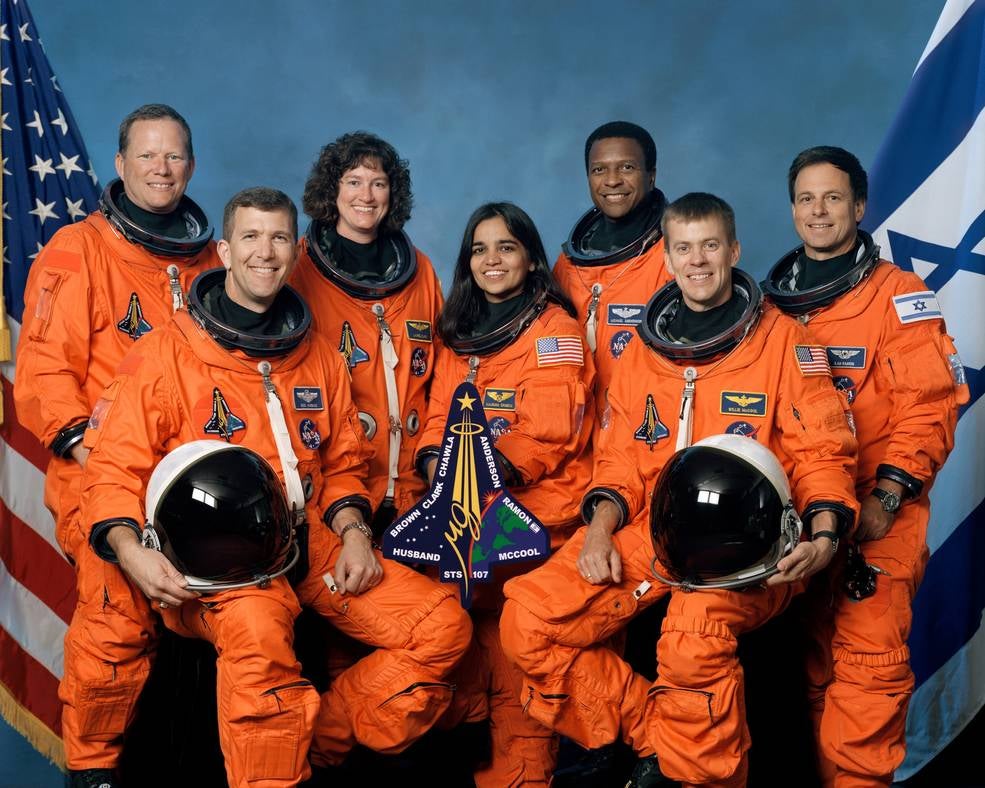 All seven crew members of Space Shuttle Columbia were killed during the accident. 