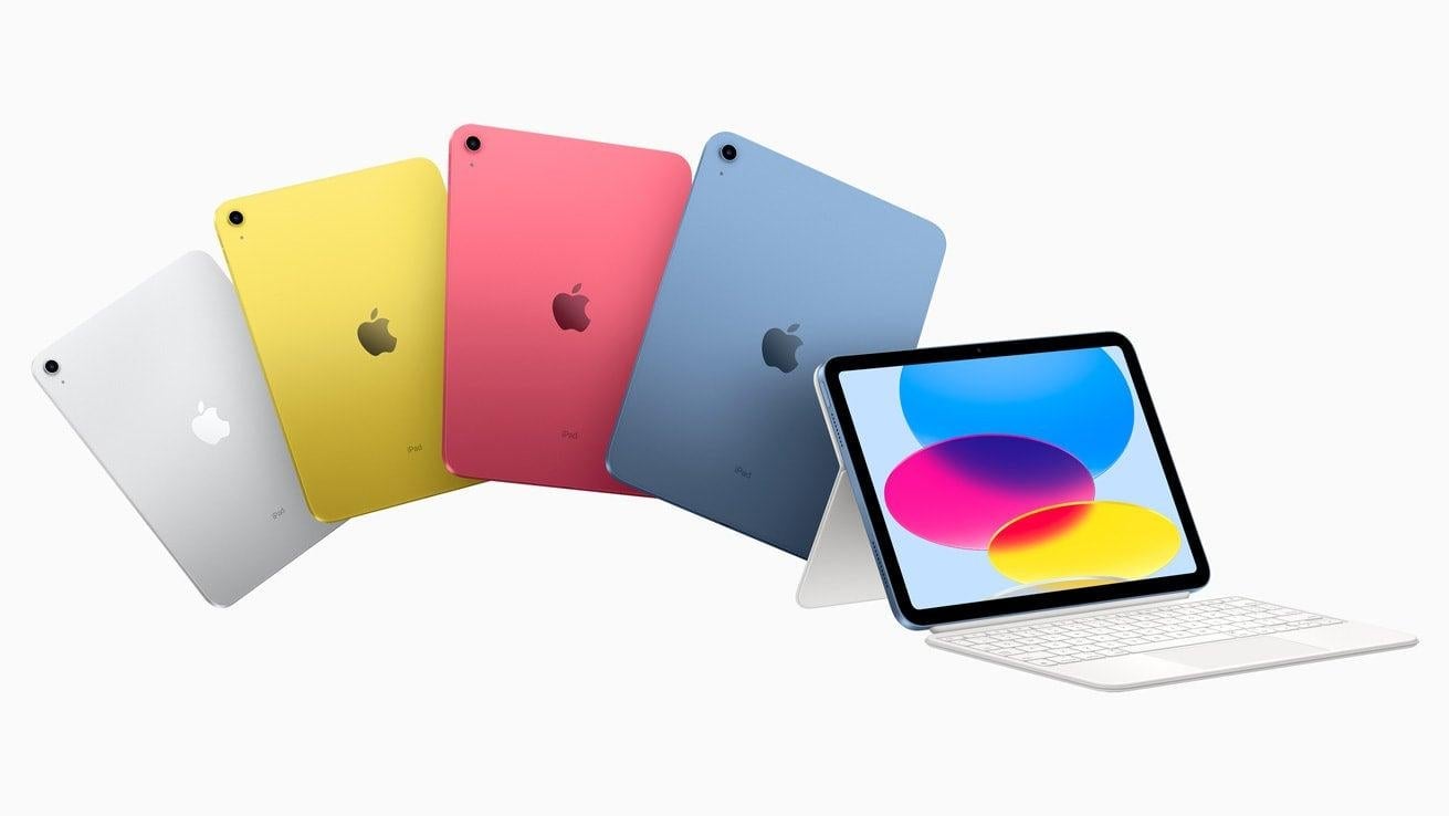 Apple revealed its multi-colored 10.9-inch liquid retinal display iPad design last year.