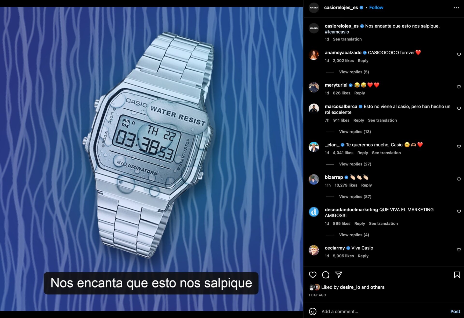 Screenshot: Jody Serrano / Gizmodo / Casio Relojes Spain