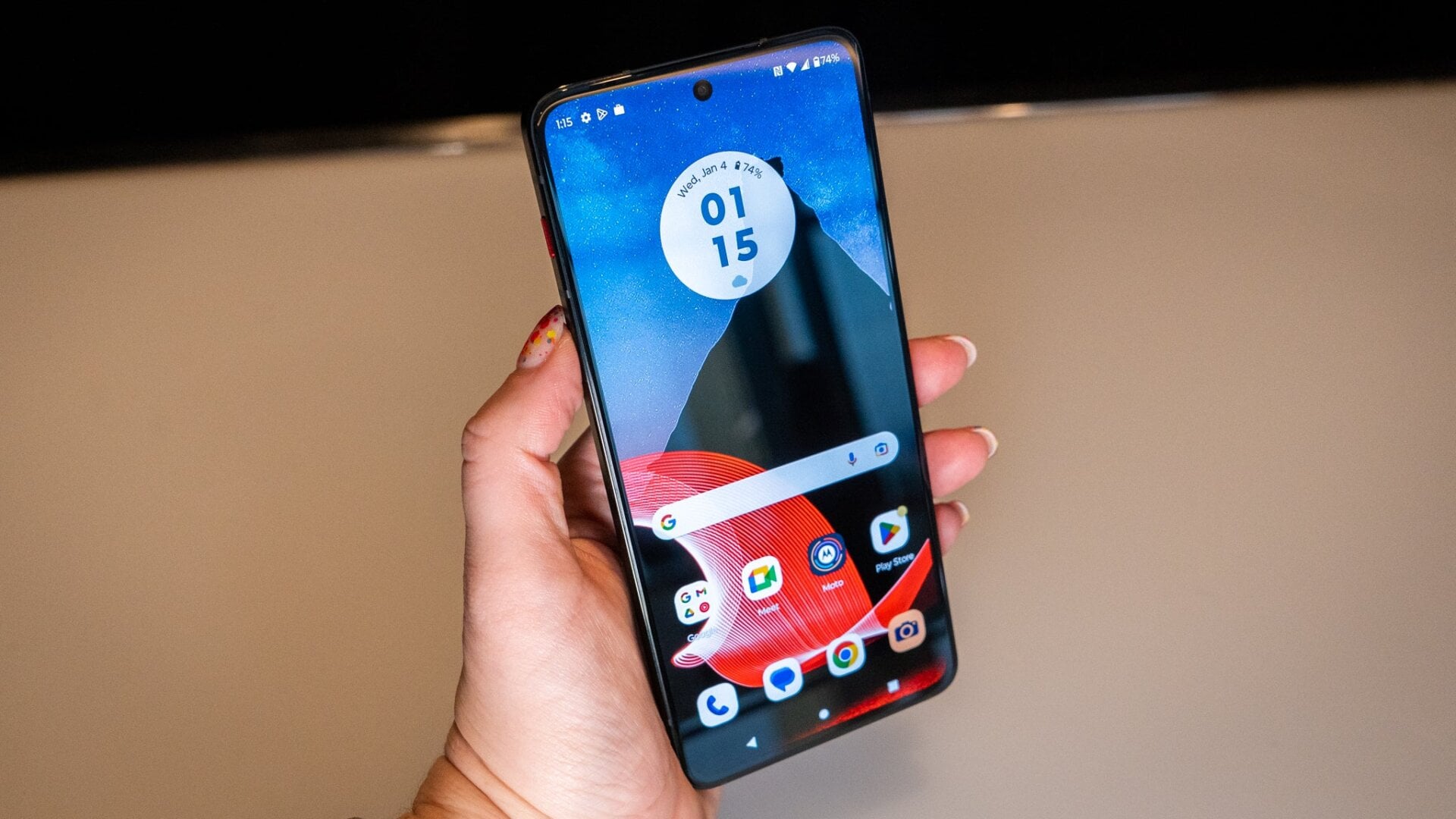 The Lenovo ThinkPhone by Motorola.