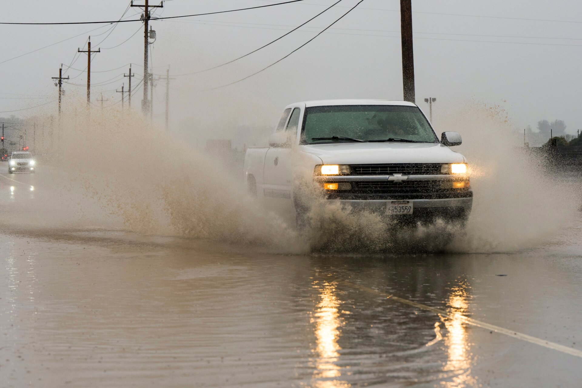 The water made for dangerous driving conditions across Northern California throughout the holiday weekend. On New Year’s Eve, Harrison Road in Salinas was flooded.