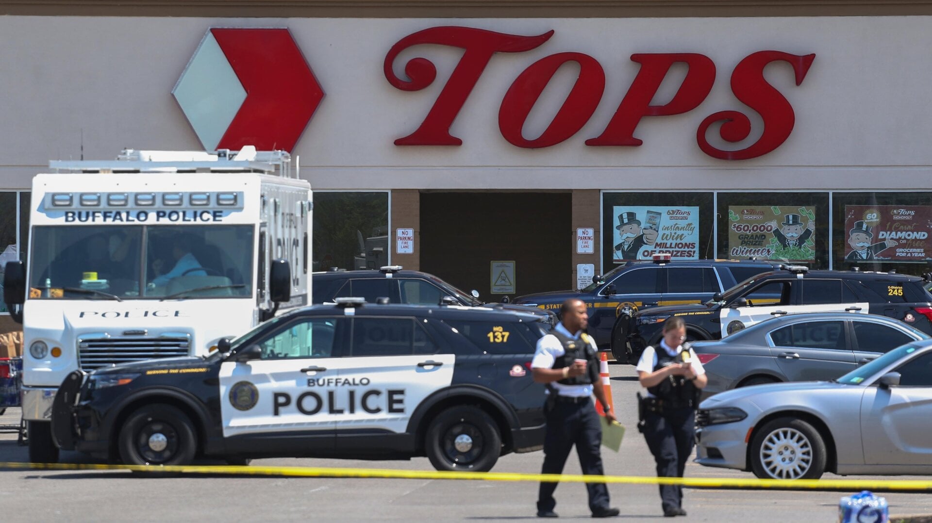 On May 15, 2022, a shooter open fired in a Tops grocery store in Buffalo. Before killing 10 people and injuring three others, he posted about his intentions online via Discord.