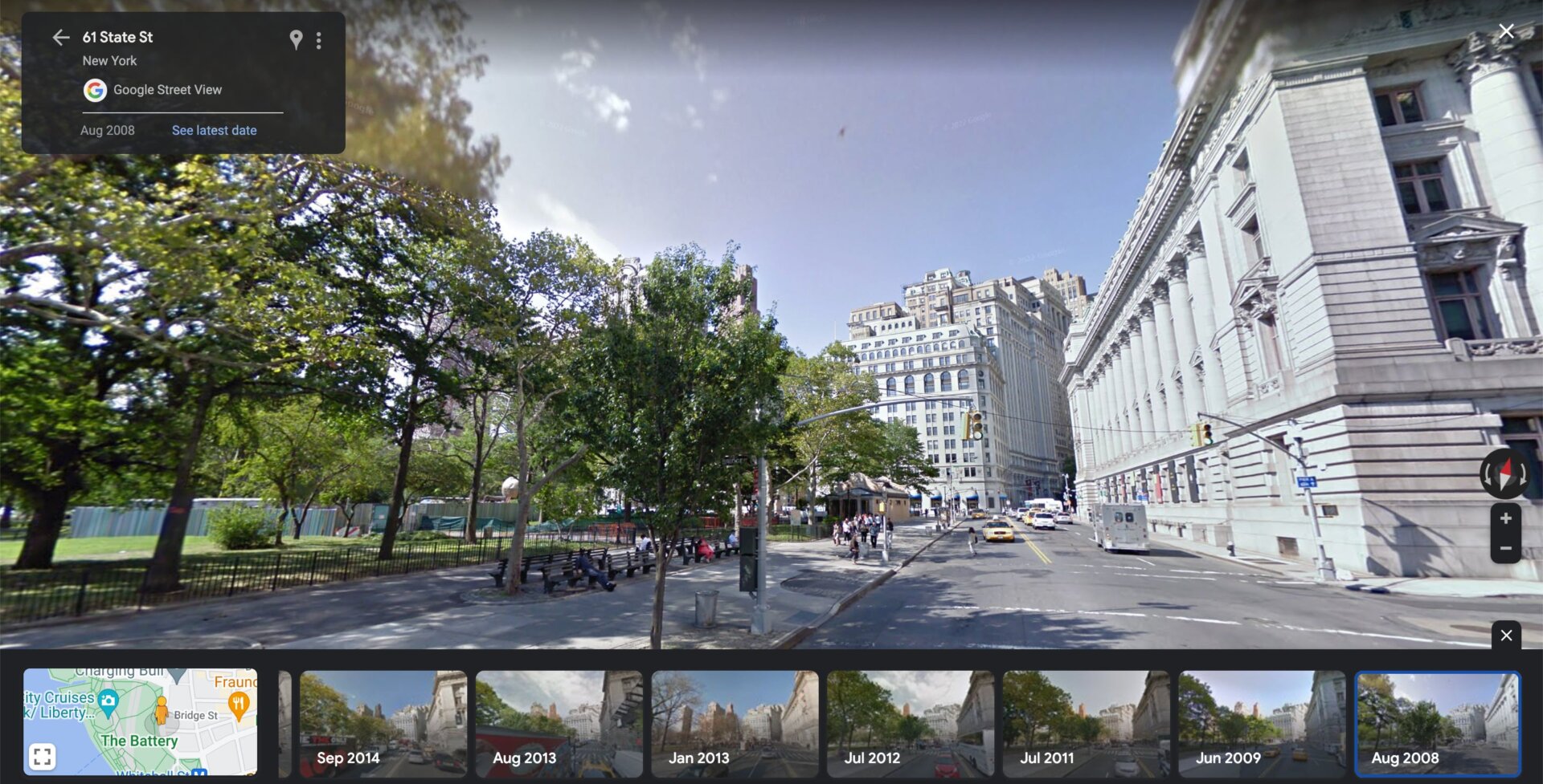 The Battery neighborhood in August 2008.