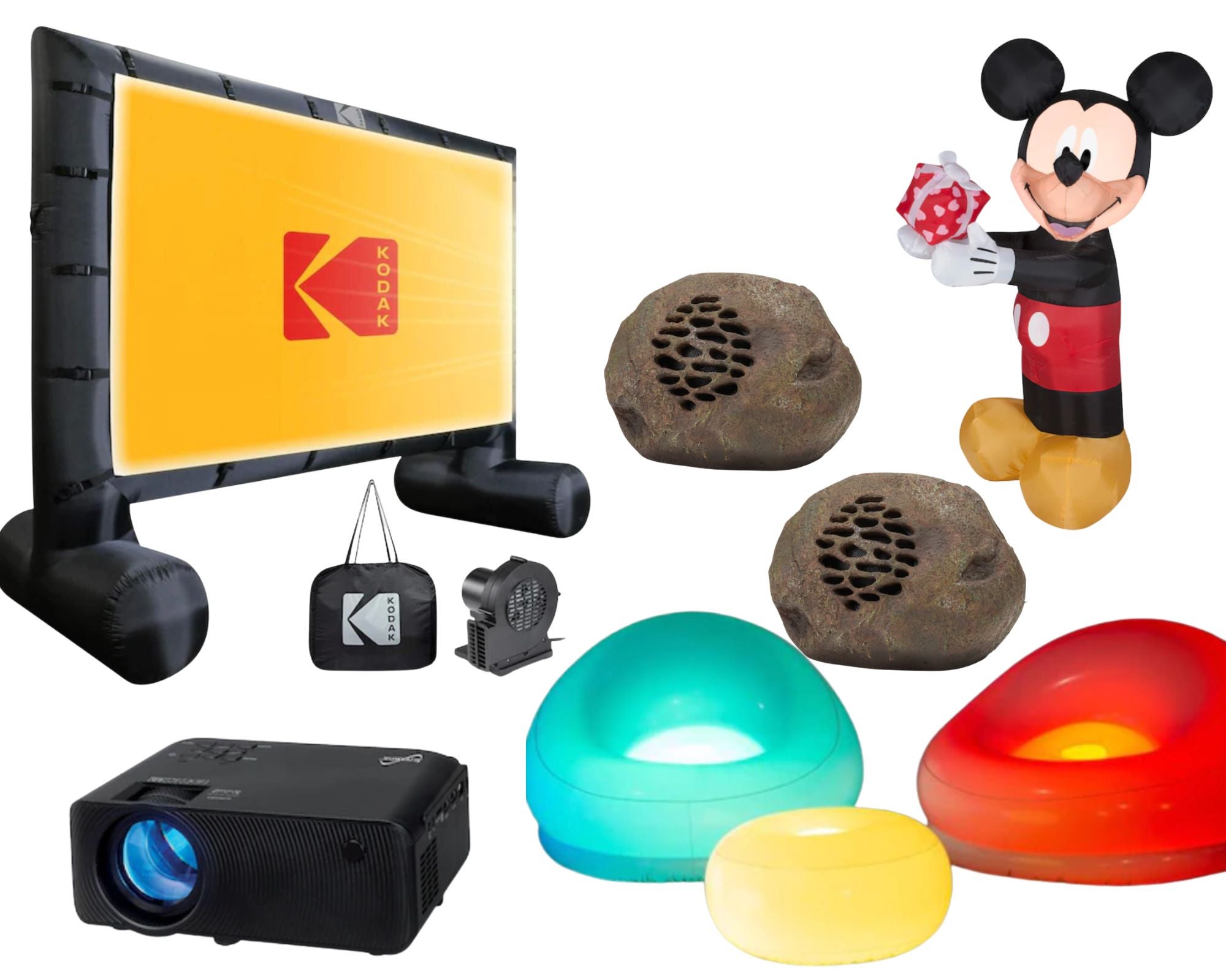Image: Lowes: Kodak/Gemmy/PoolCandy/Supersonic/Alpine