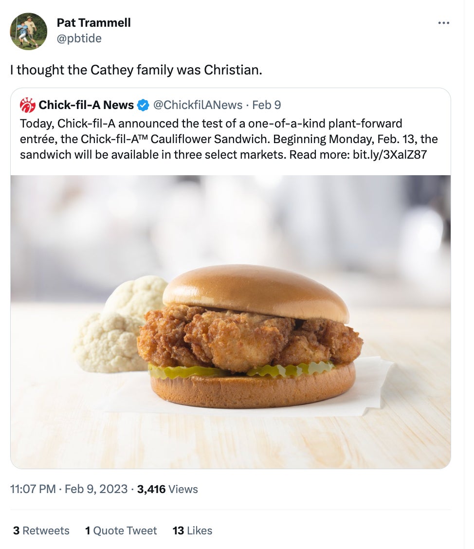 Christians don’t eat vegetables. It’s in the Bible, look it up. 