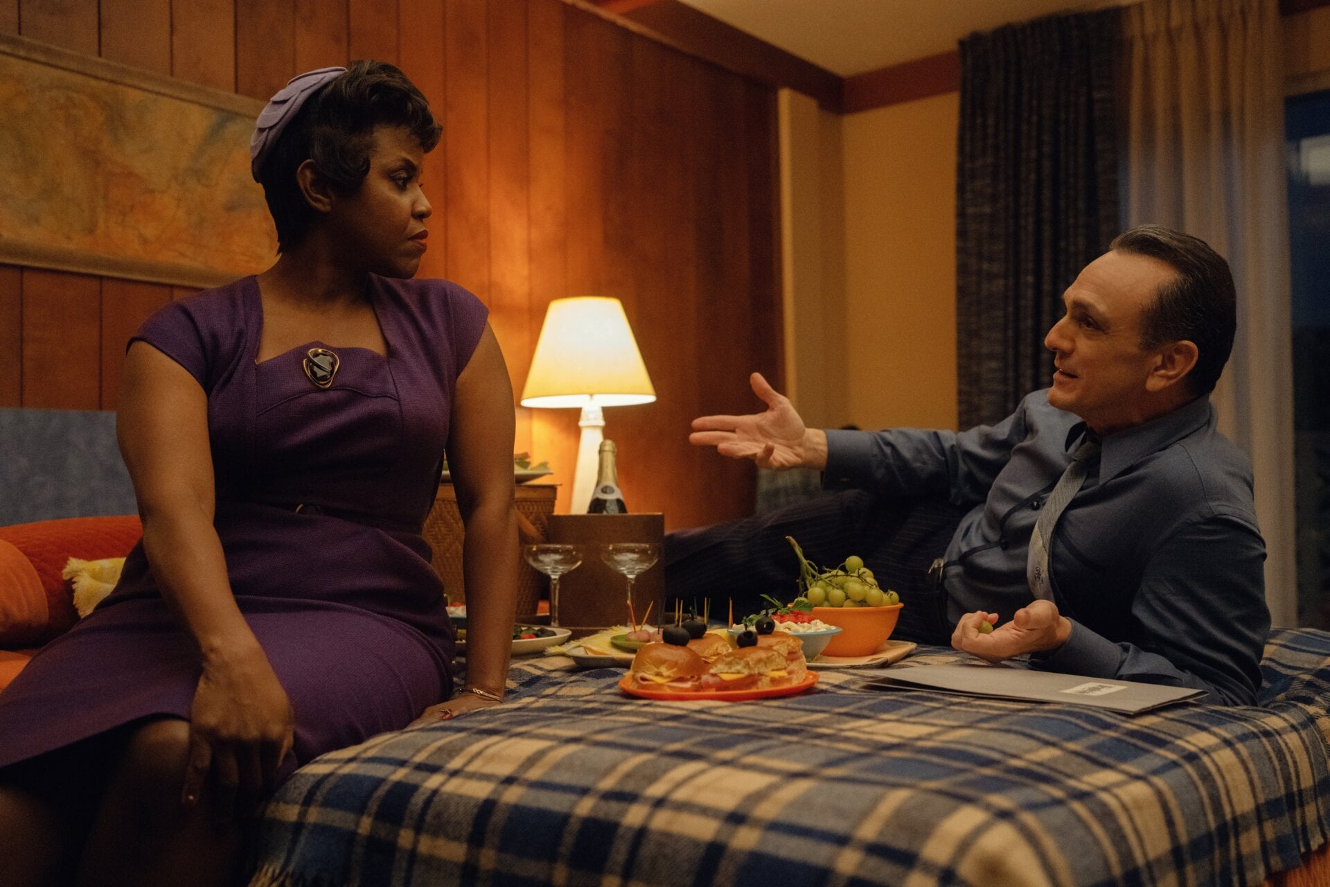 A very rare moment featuring fresh fruit on Hello Tomorrow!