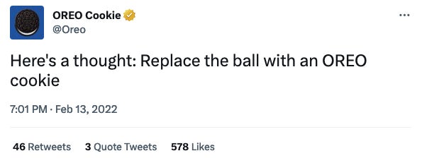 Screenshot: Oreo / Twitter / Gizmodo