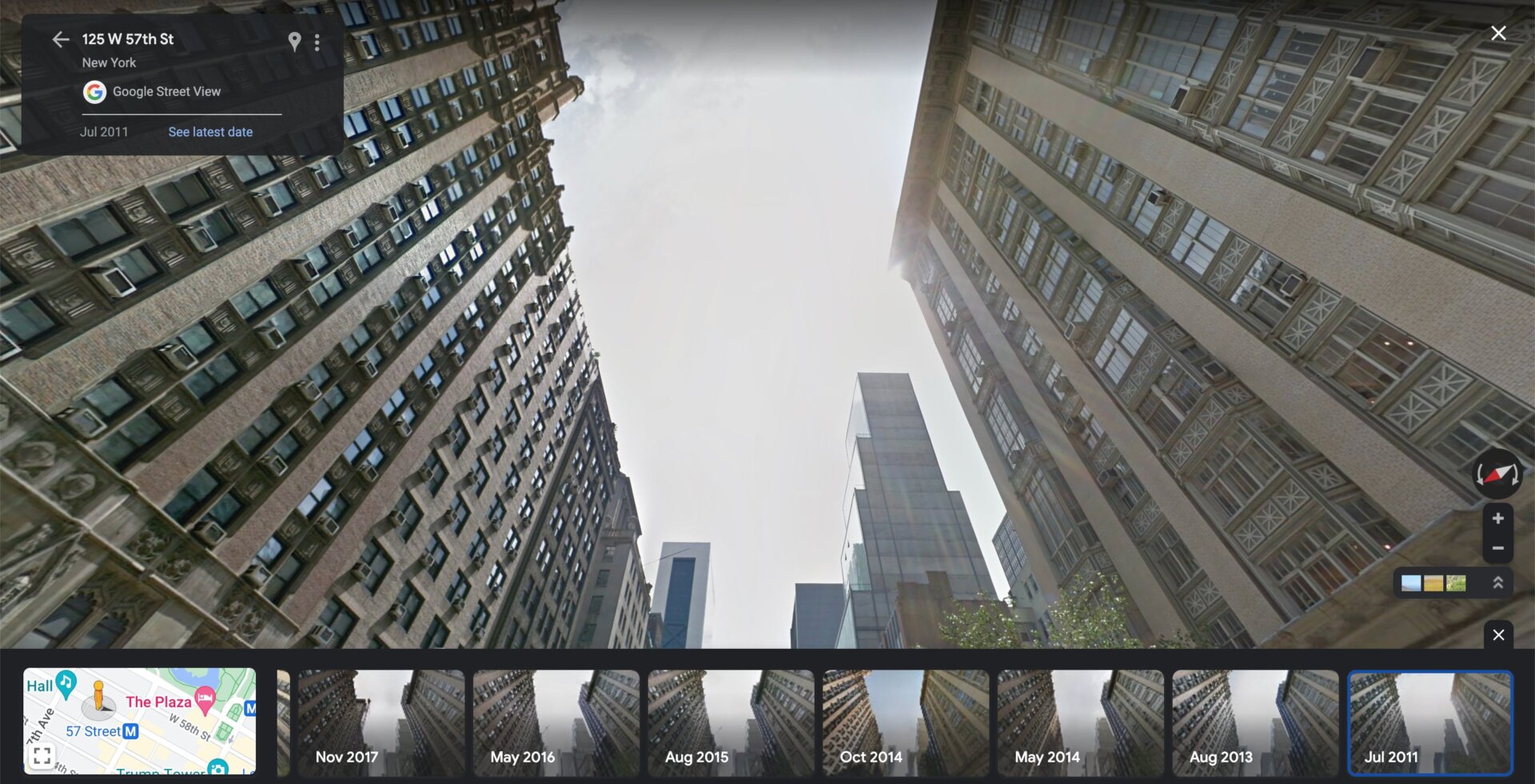 A yet-to-be Billionaire’s Row in July 2011.