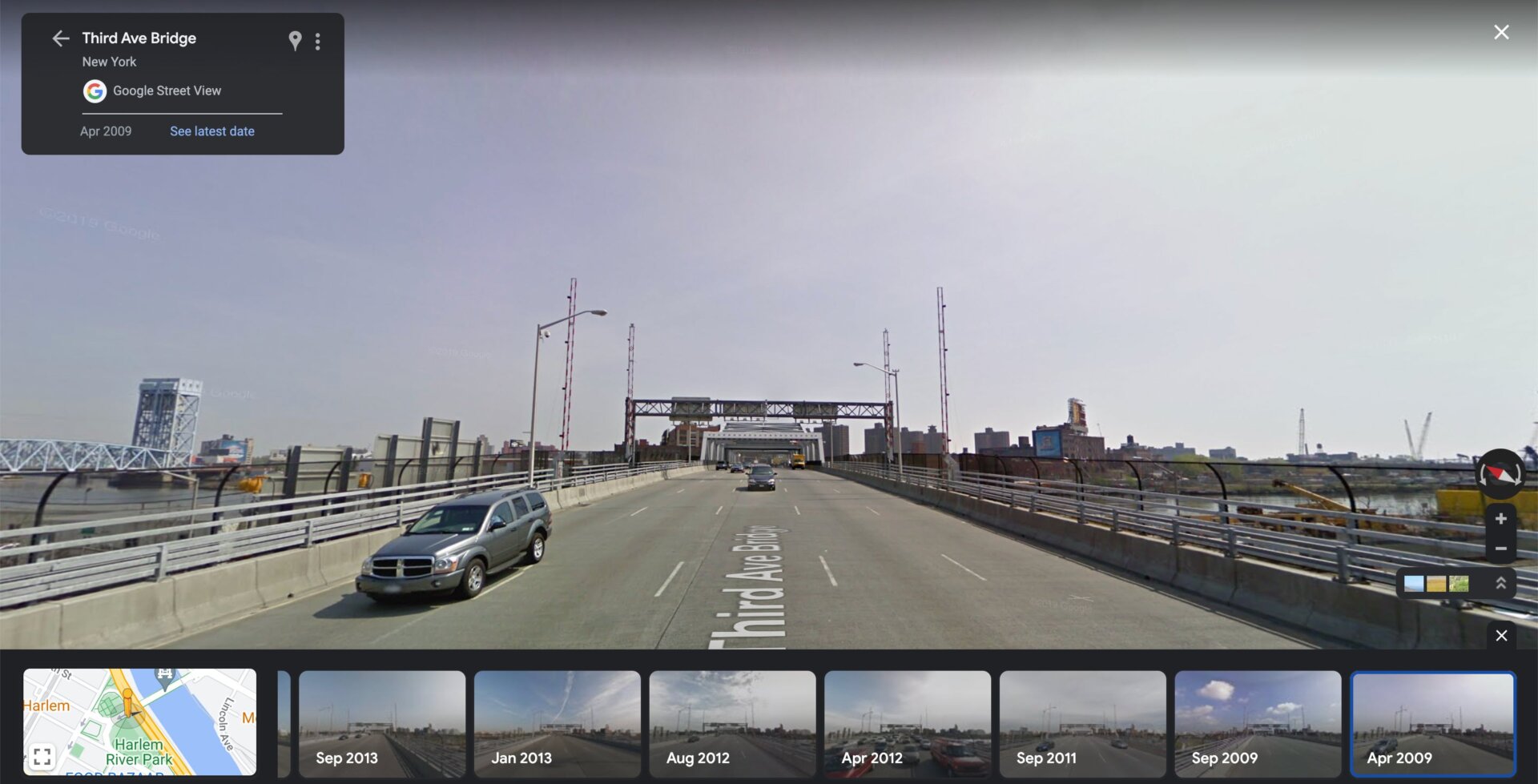 The edge of the Bronx in 2009.