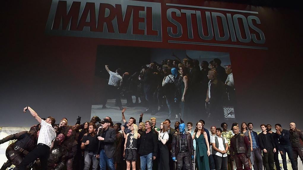 Marvel Studios doesn’t skimp for fans in Hall H, seen here in 2016.