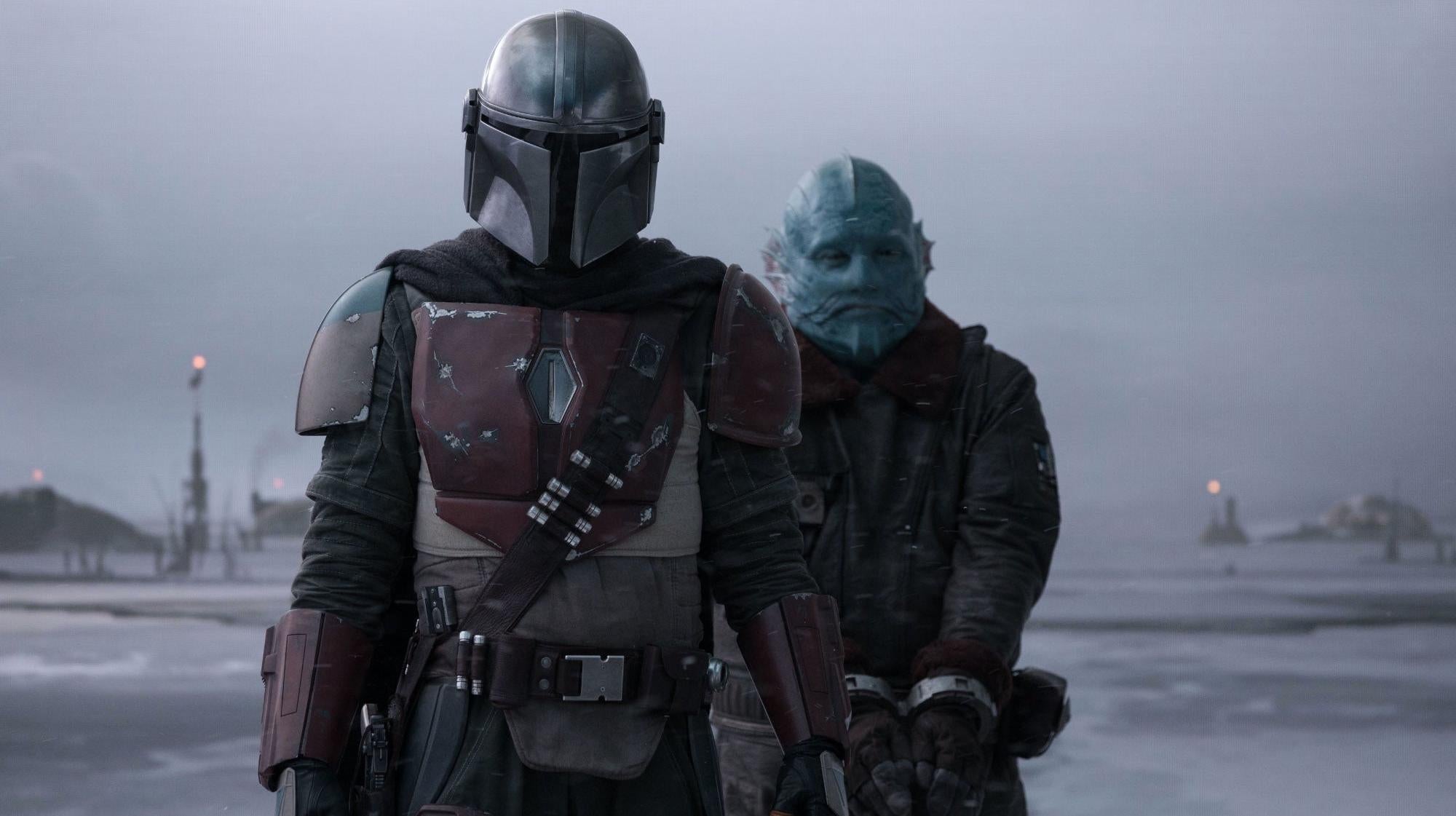 The Mandalorian will soon make his TV debut.
