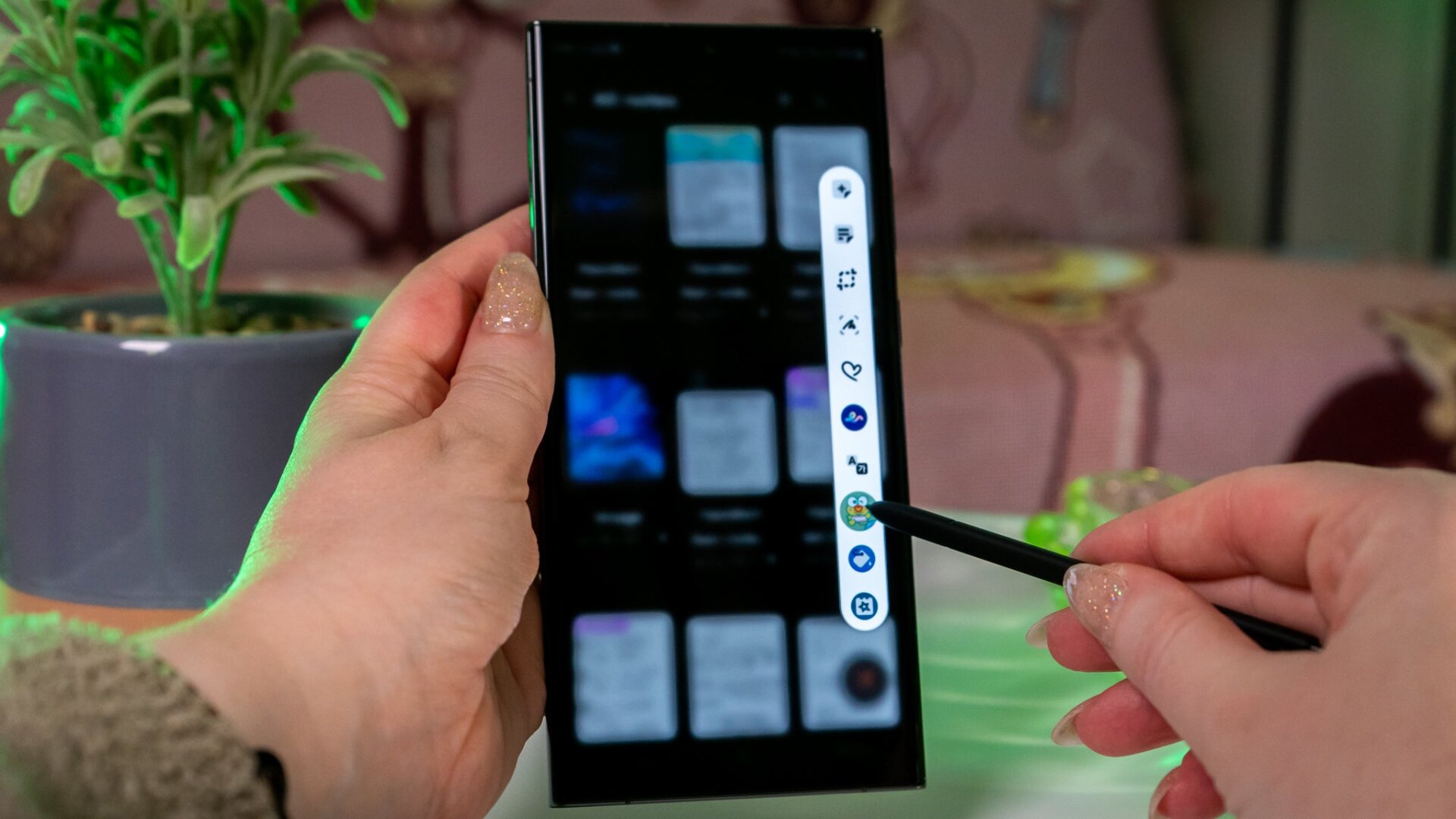 The S Pen has always been a nice-to-have, but it feels more fitting for a tablet-style device. 