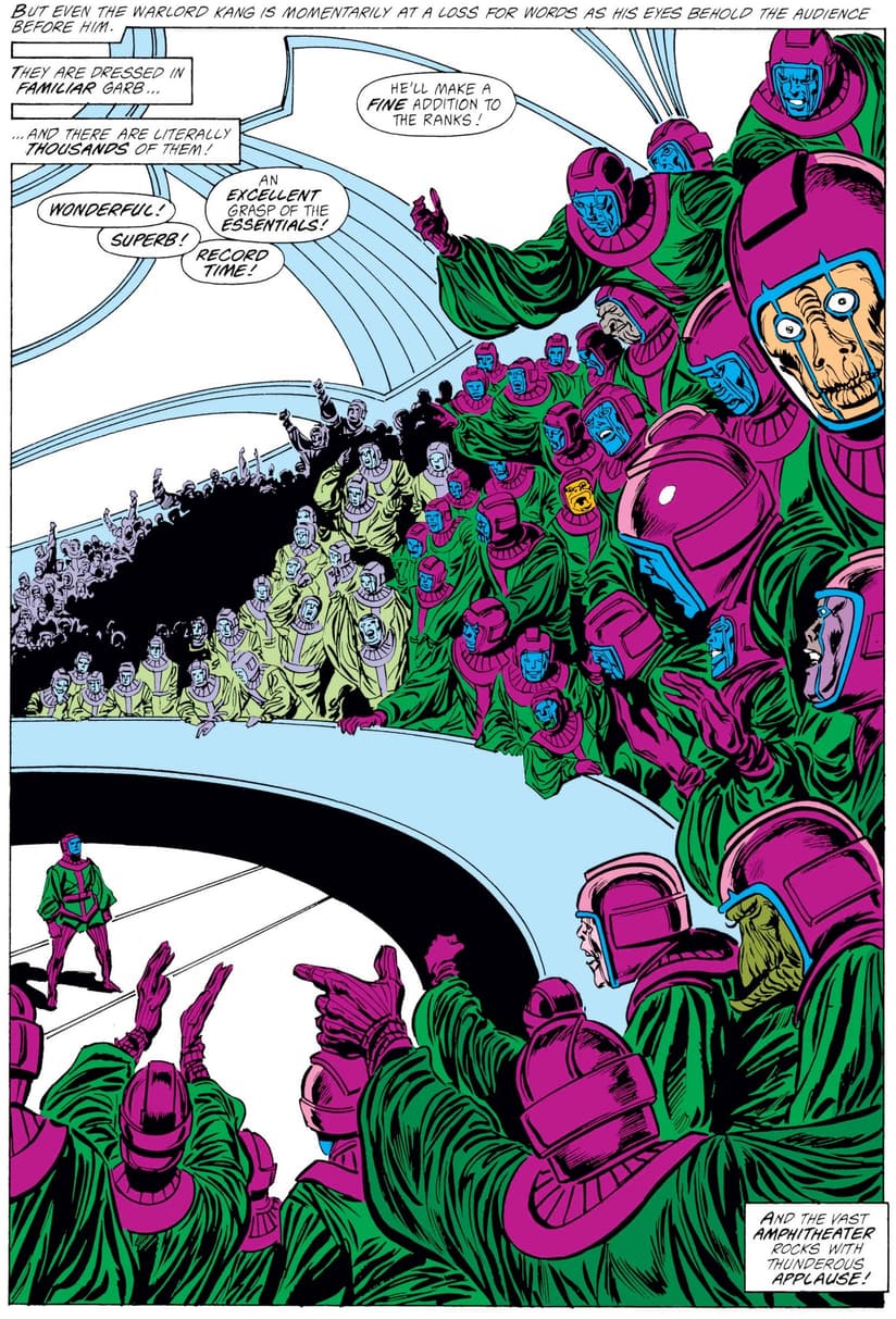 The Council of Kangs from 1963's Avengers #292. A spoiler 60 years in the making. 