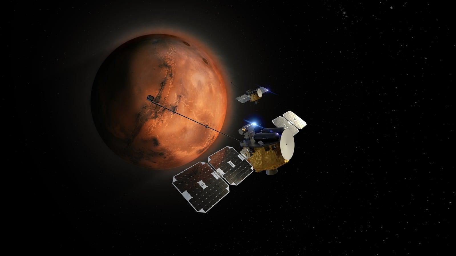 ESCAPADE will see two identical probes carrying various scientific instruments to take measurements of Mars’s magnetosphere.