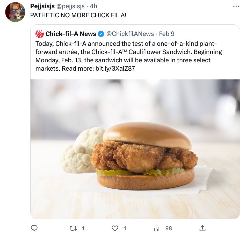 You just lost yourself a customer.