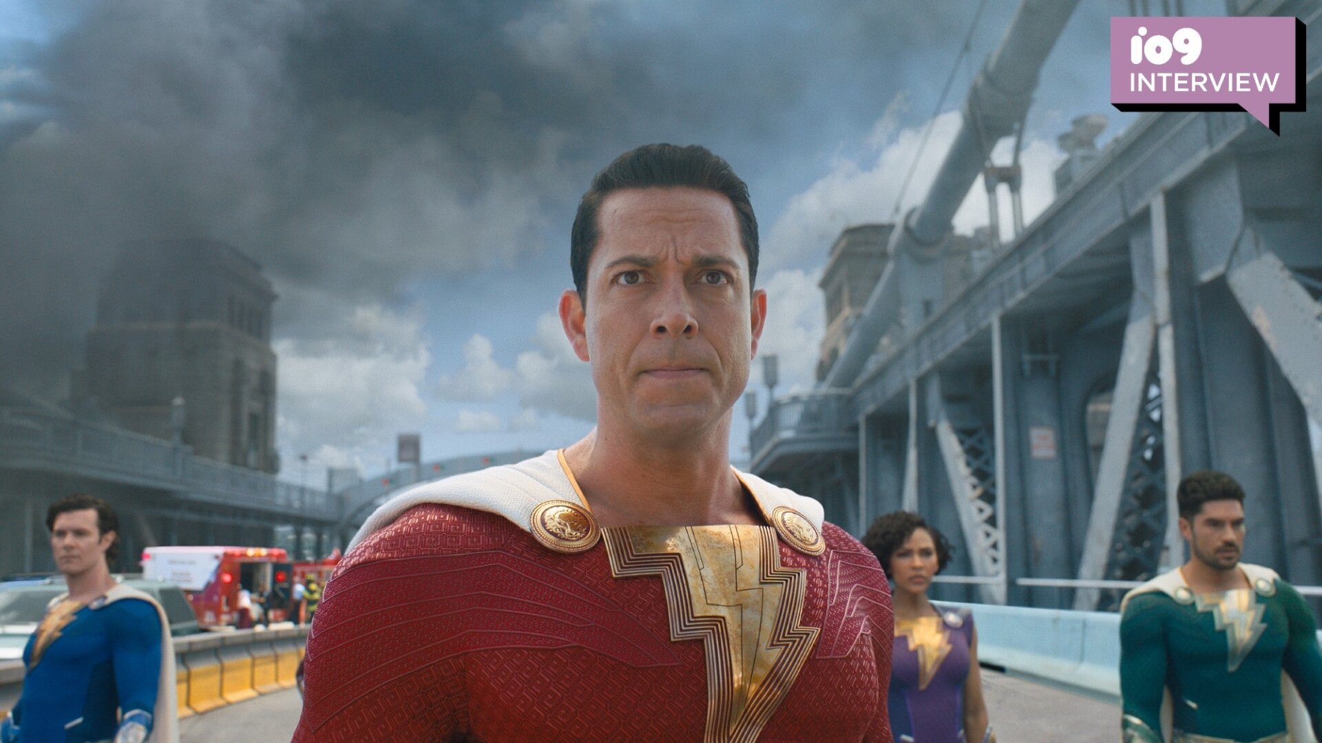 Zachary Levi returns as Shazam in Shazam: Fury of the Gods.