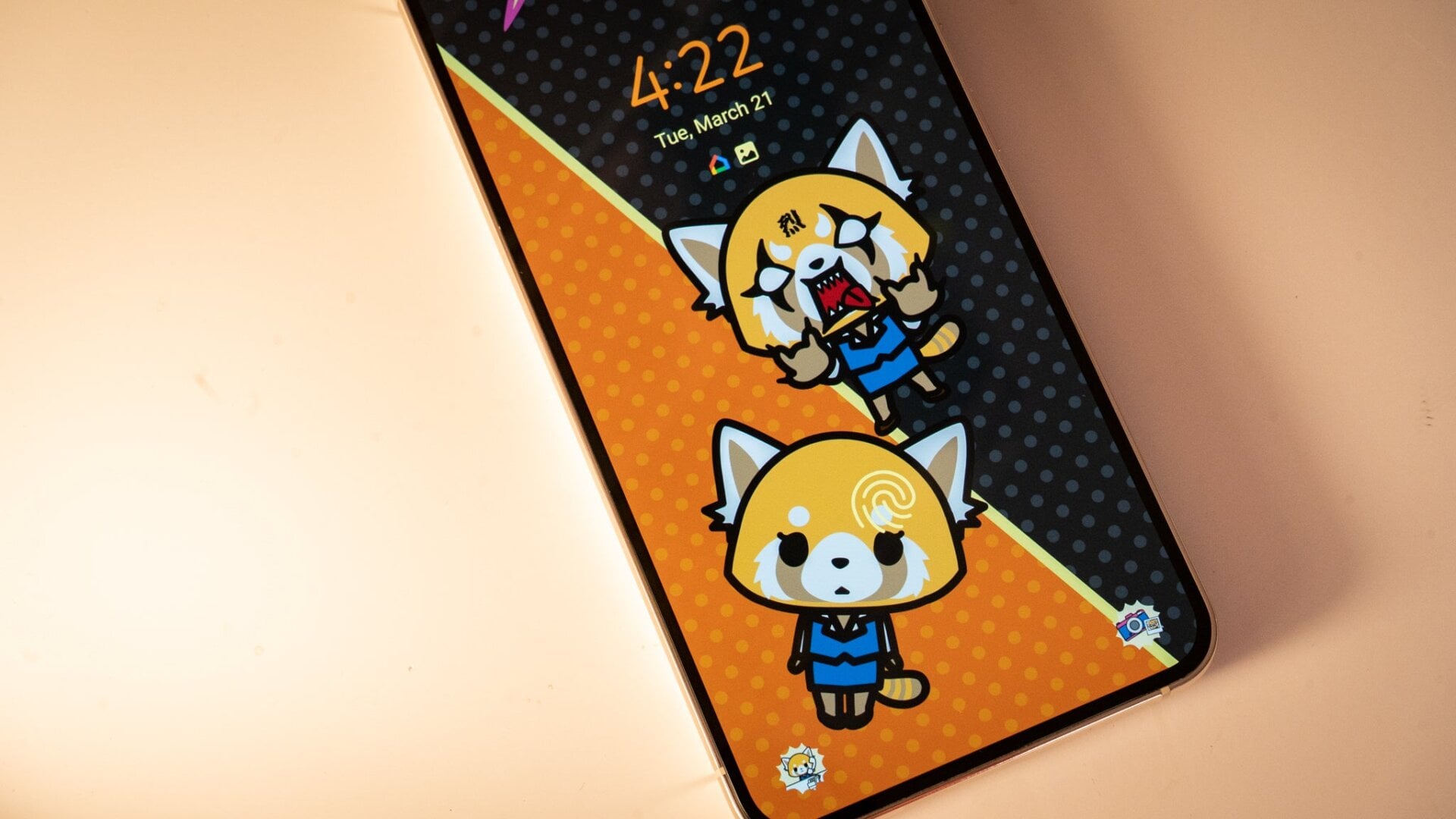 The Galaxy S23 has an under-display fingerprint reader that blends in nicely if you use a theme. 