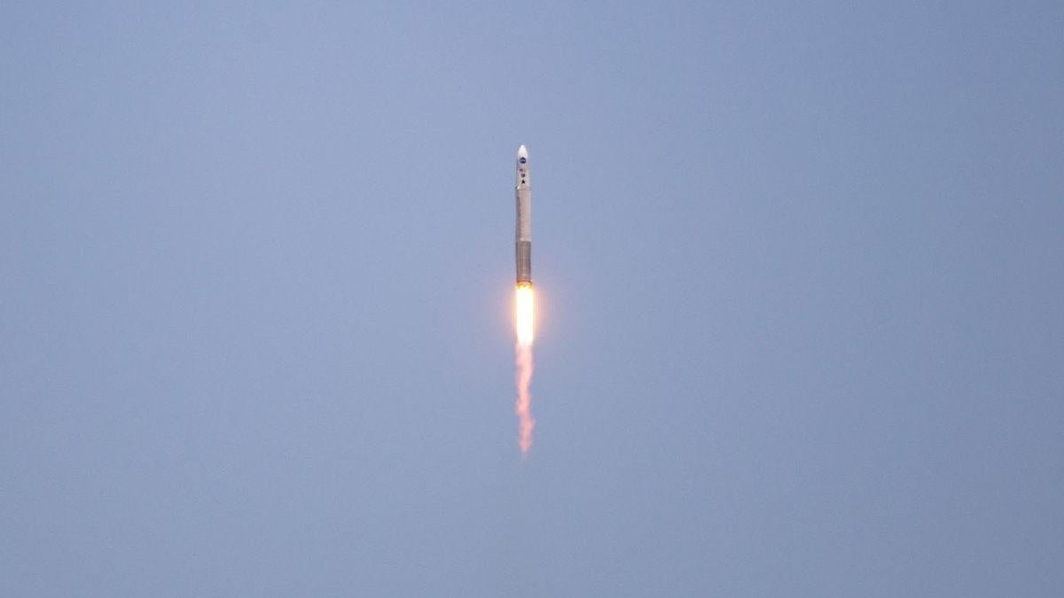 Astra’s Rocket 3 during the failed TROPICS mission in June 2022.