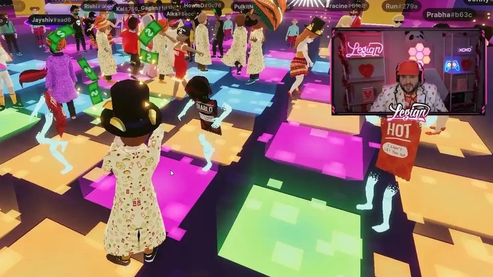 Screenshot: Decentraland