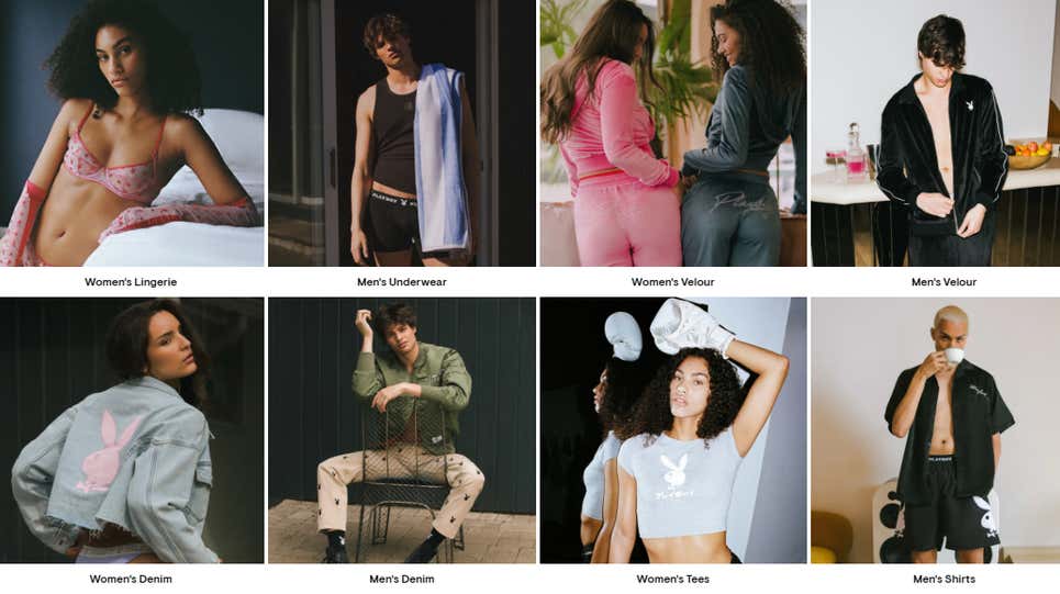 Playboy is now a clothing company.