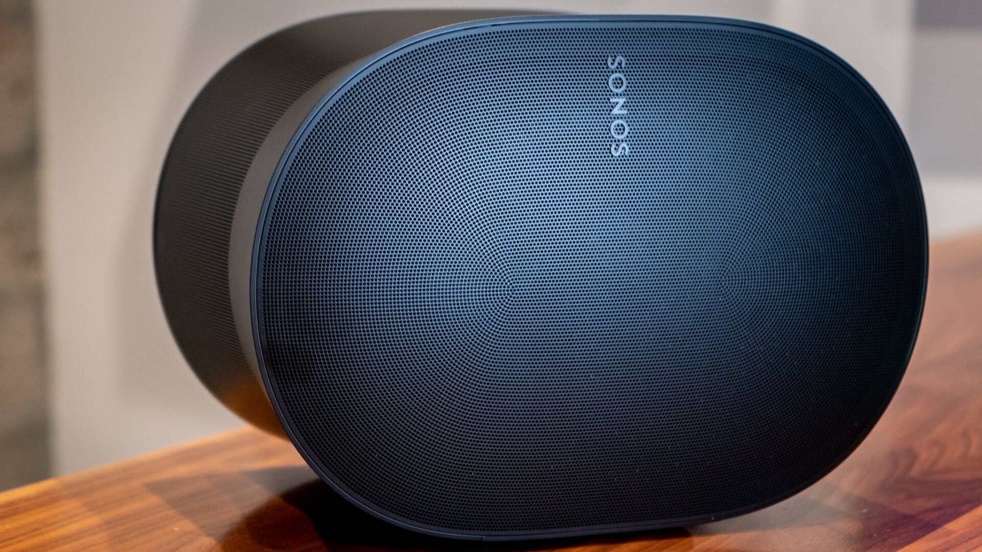 The Sonos Era 300 in black. 