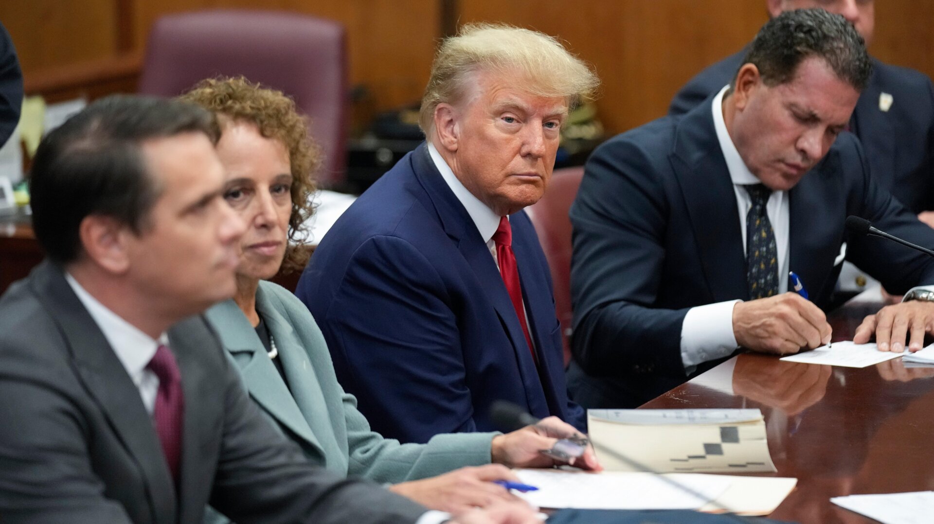 Donald Trump was arraigned in a Manhattan Court on Tuesday afternoon. The social media founder pleaded not guilty to 34 different felony charges.