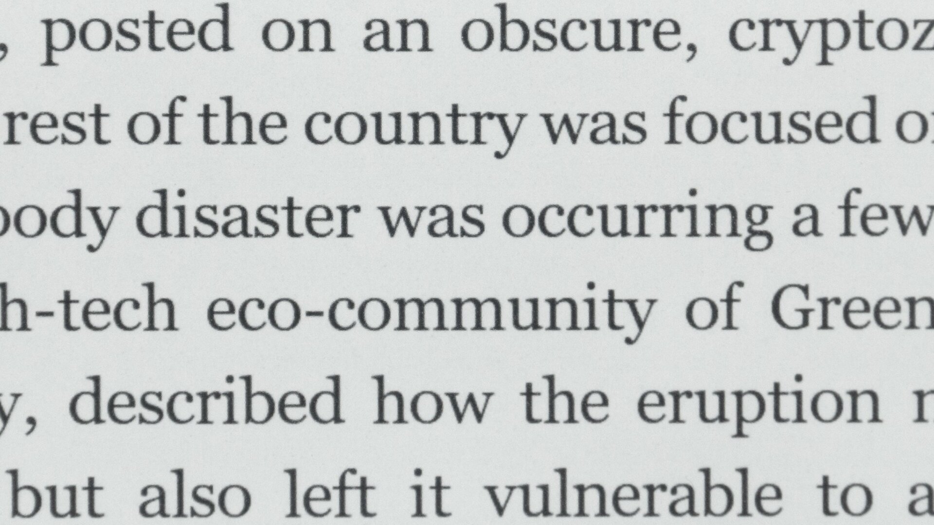 Look close and you’ll definitely see jaggies on text on the Kobo Elipsa 2E’s aging 227 PPI E Ink screen.