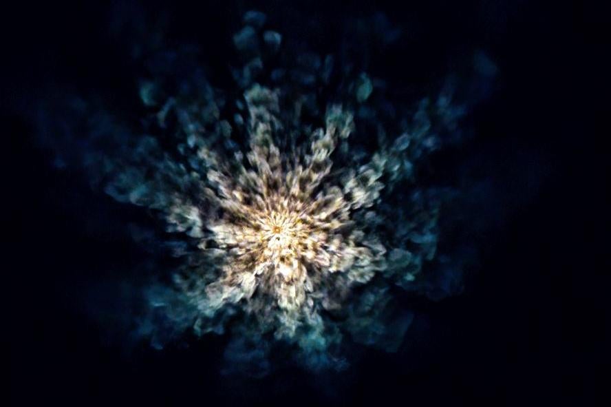 A spectacular view of the Falcon Heavy plume. 