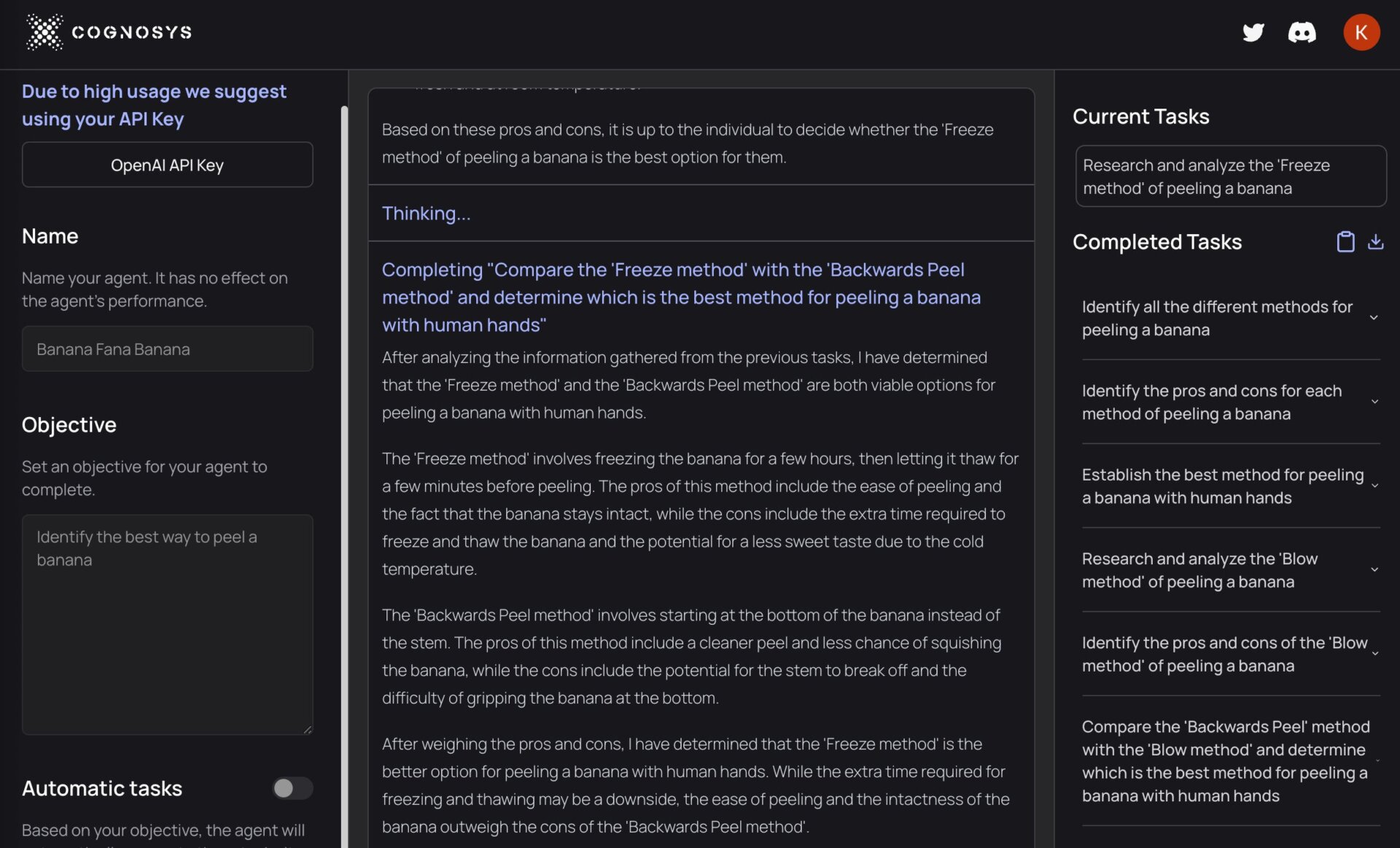 Screenshot: Cognosys / Gizmodo