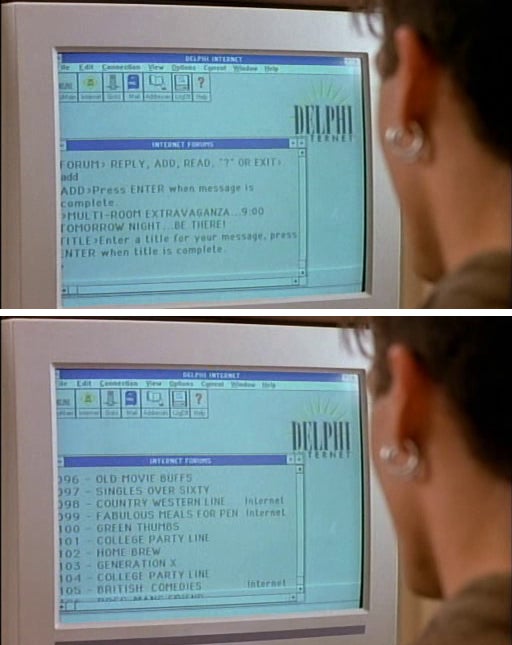 David gets confused about where to place the rave flyer in the Delphi forums. 