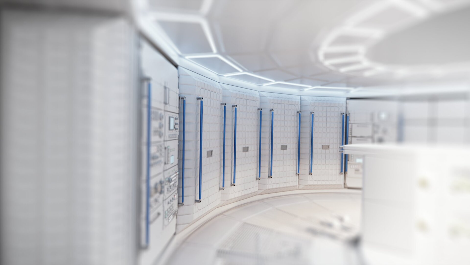 The crew’s quarters on board LOOP.